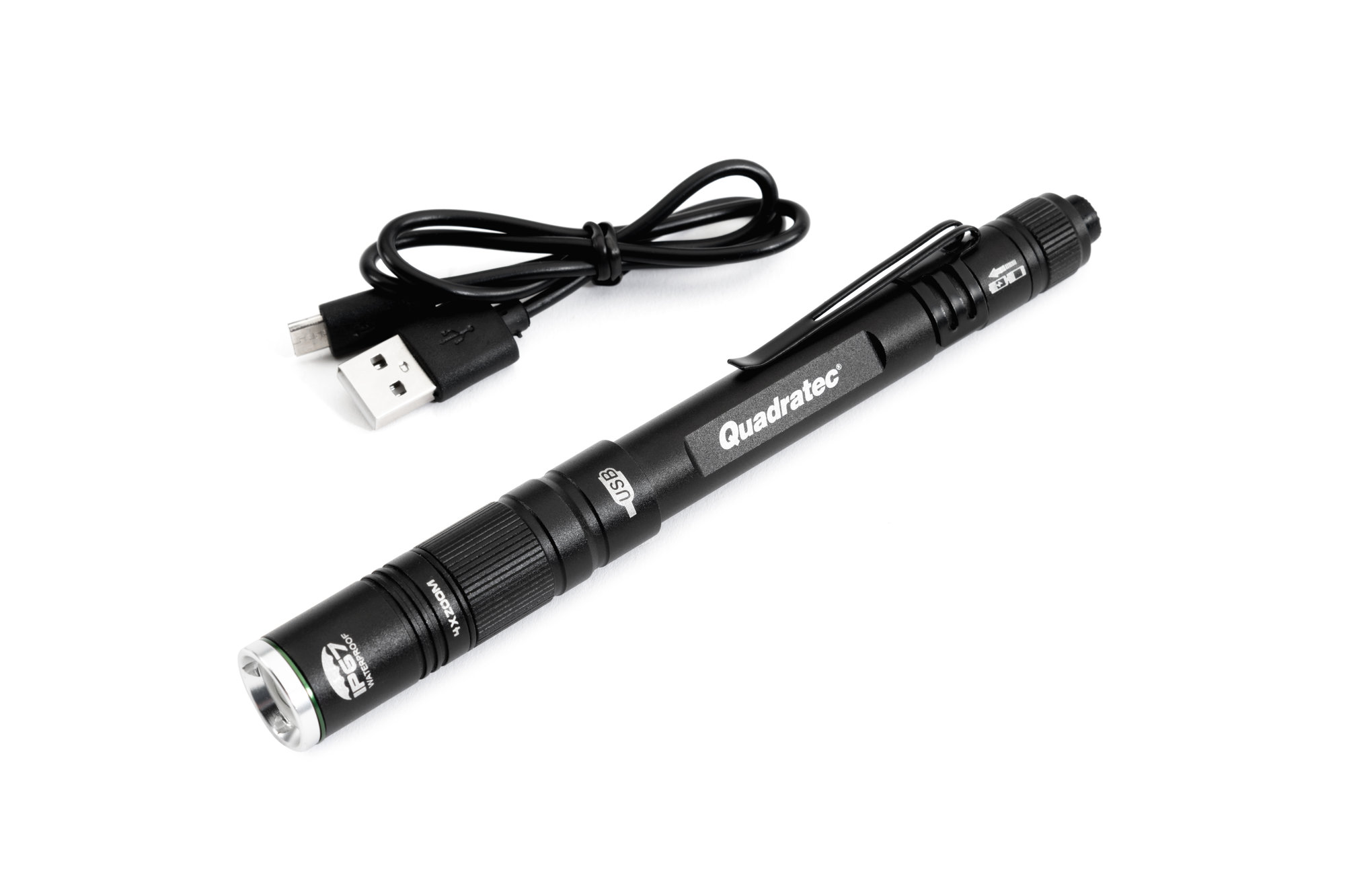 Quadratec LED Rechargeable 300 Lumen Pen Light Quadratec