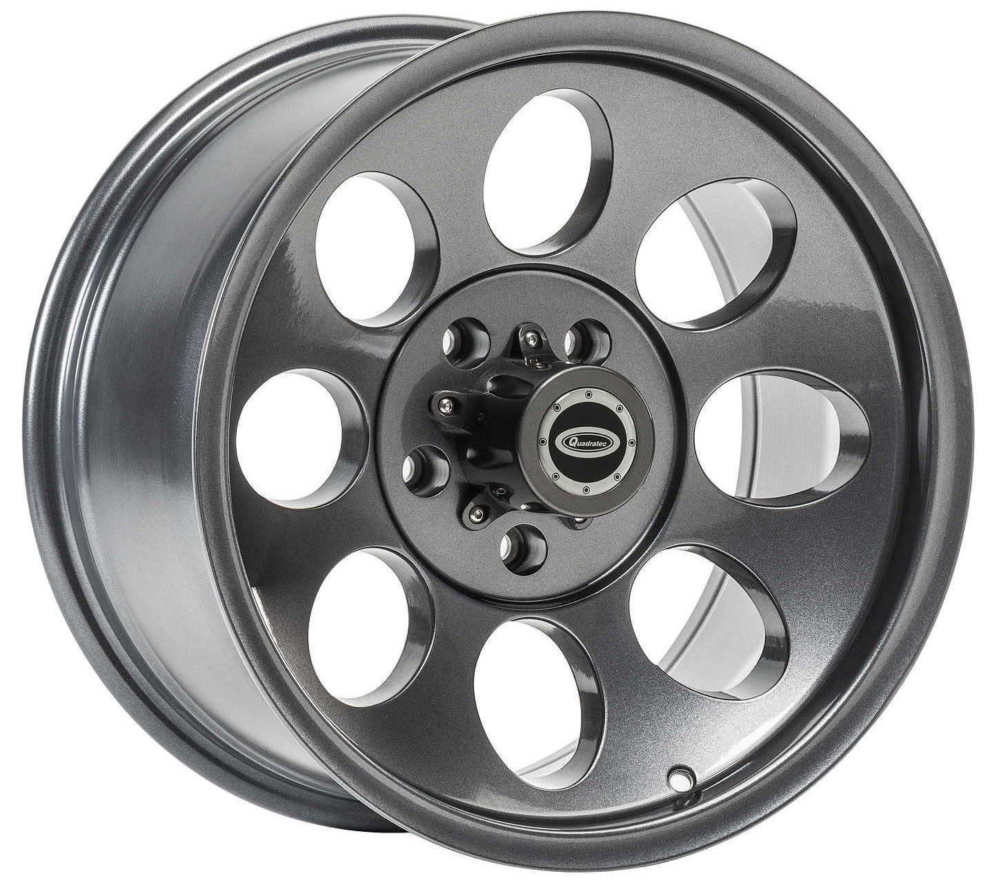 Quadratec Baja Xtreme Wheel in Gun Metal Gray for 8406 Jeep Wrangler