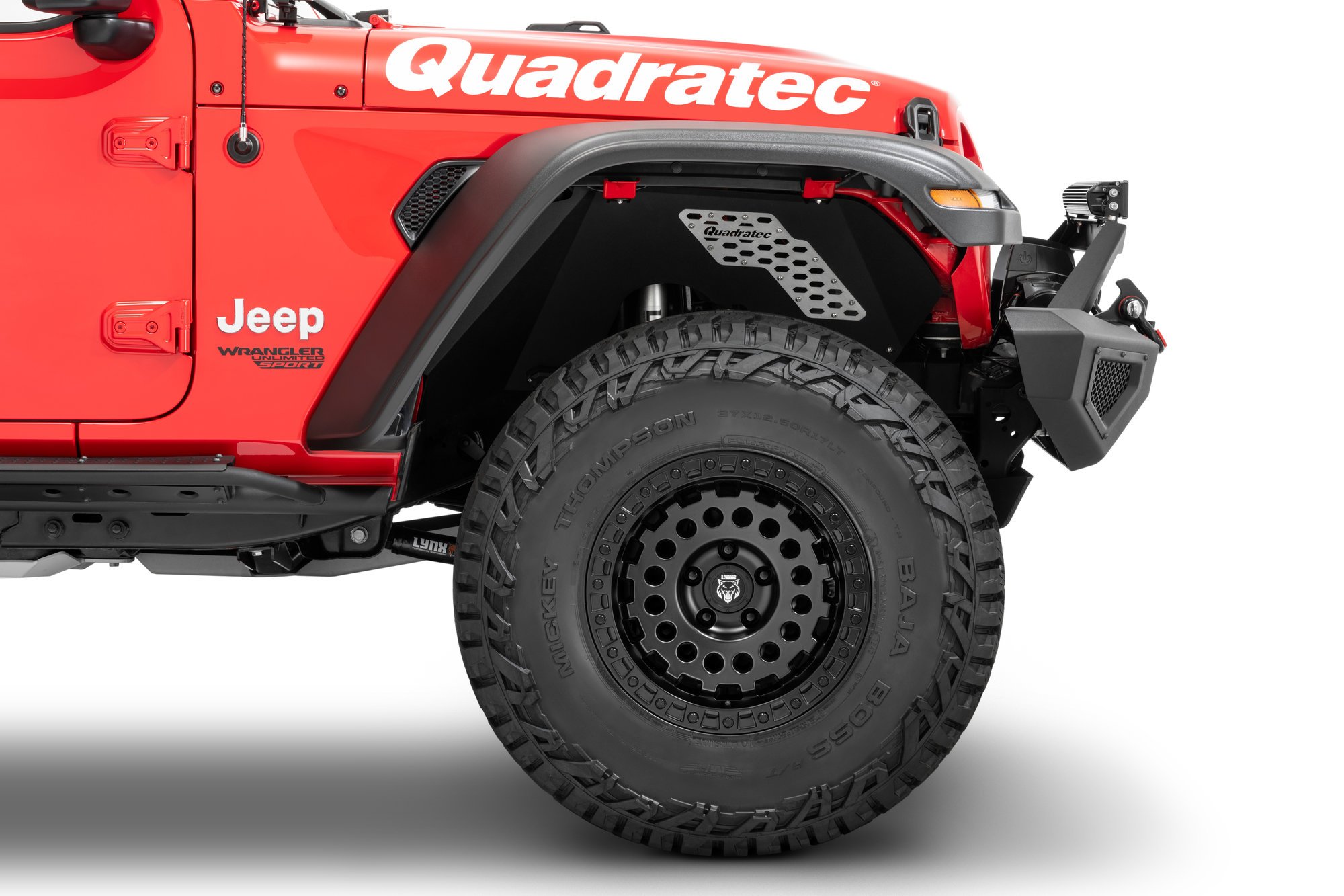 Quadratec 12510 5230 Baja HD Fender Flares for 18-23 Jeep Wrangler JL |  Quadratec