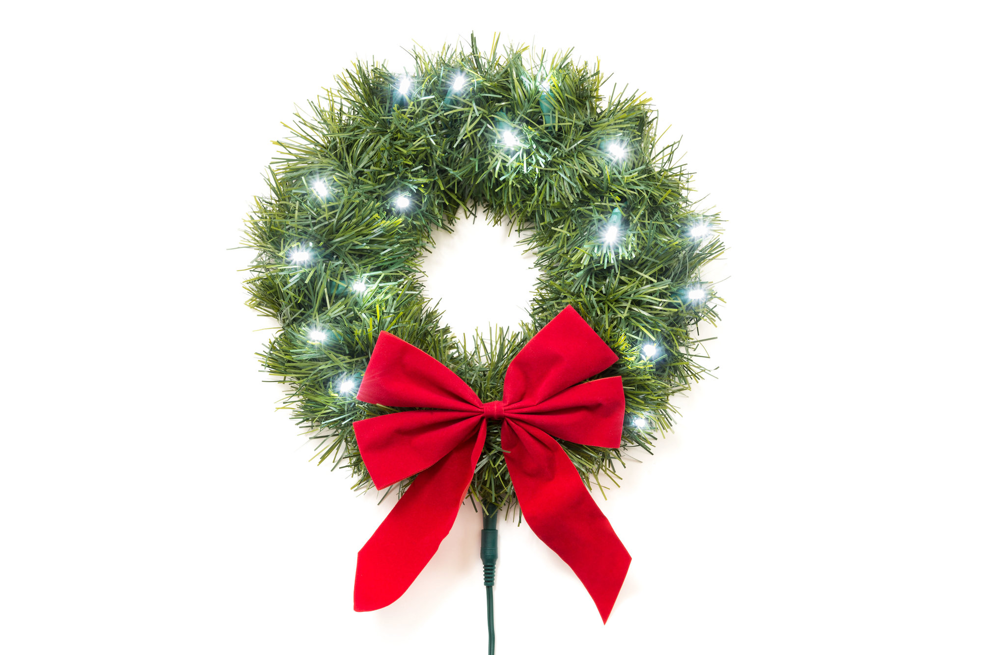 Quadratec 12-Volt LED Christmas Wreath | Quadratec