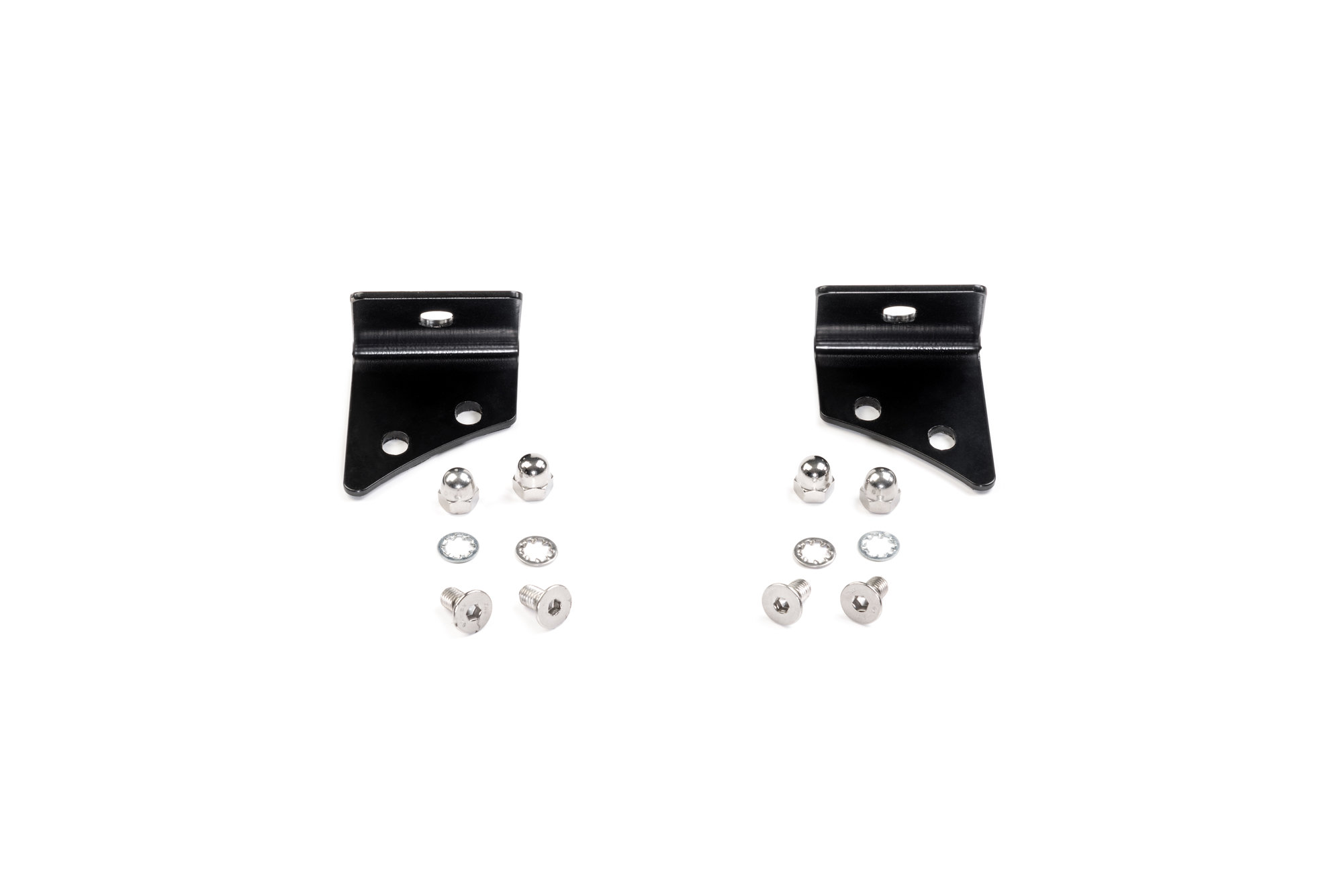 Quadratec Windshield Light Bar Brackets w/ A-Pillar Light Mounts for 18 ...