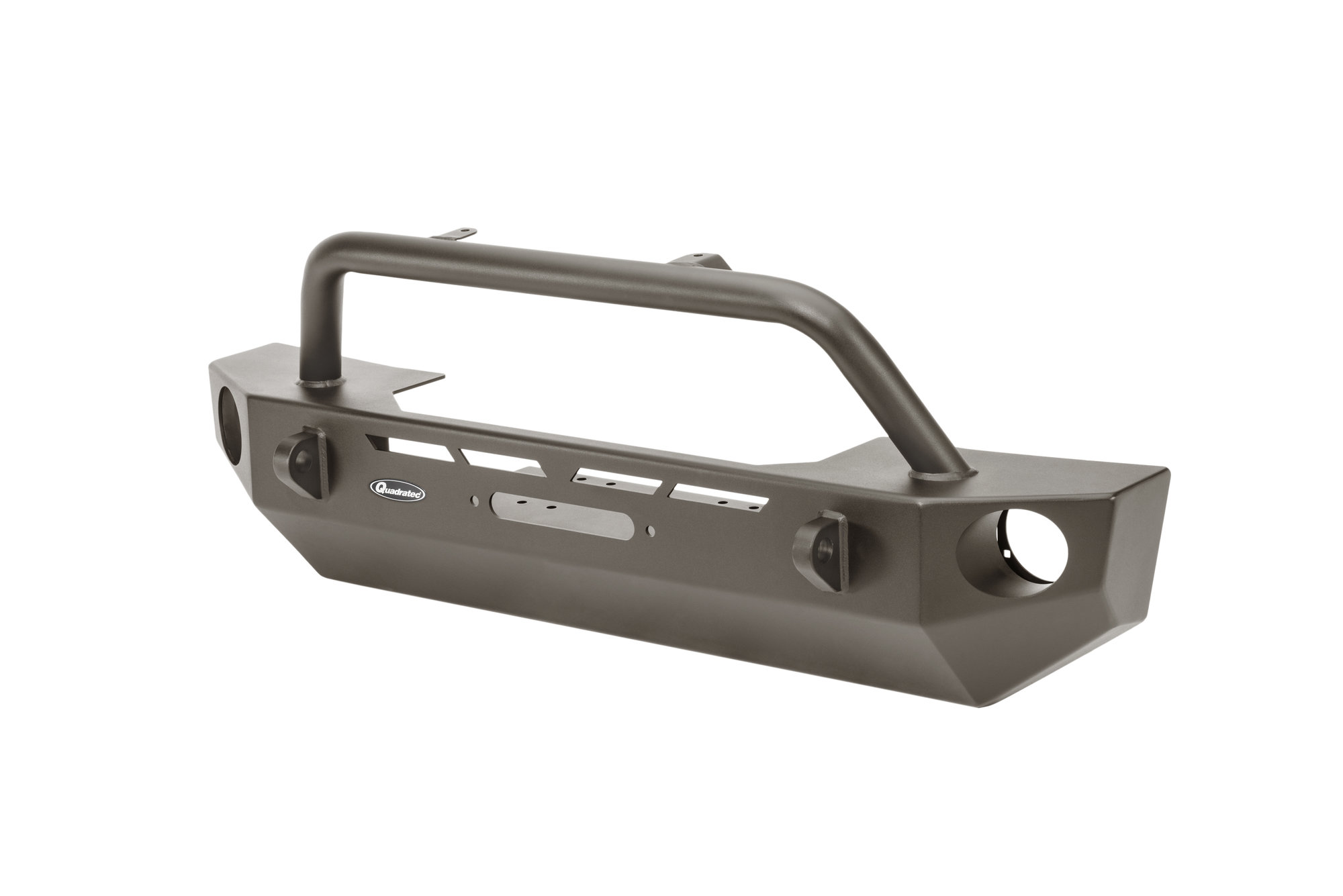 Quadratec QRC Front Winch Ready Bumper in Smoke Bronze