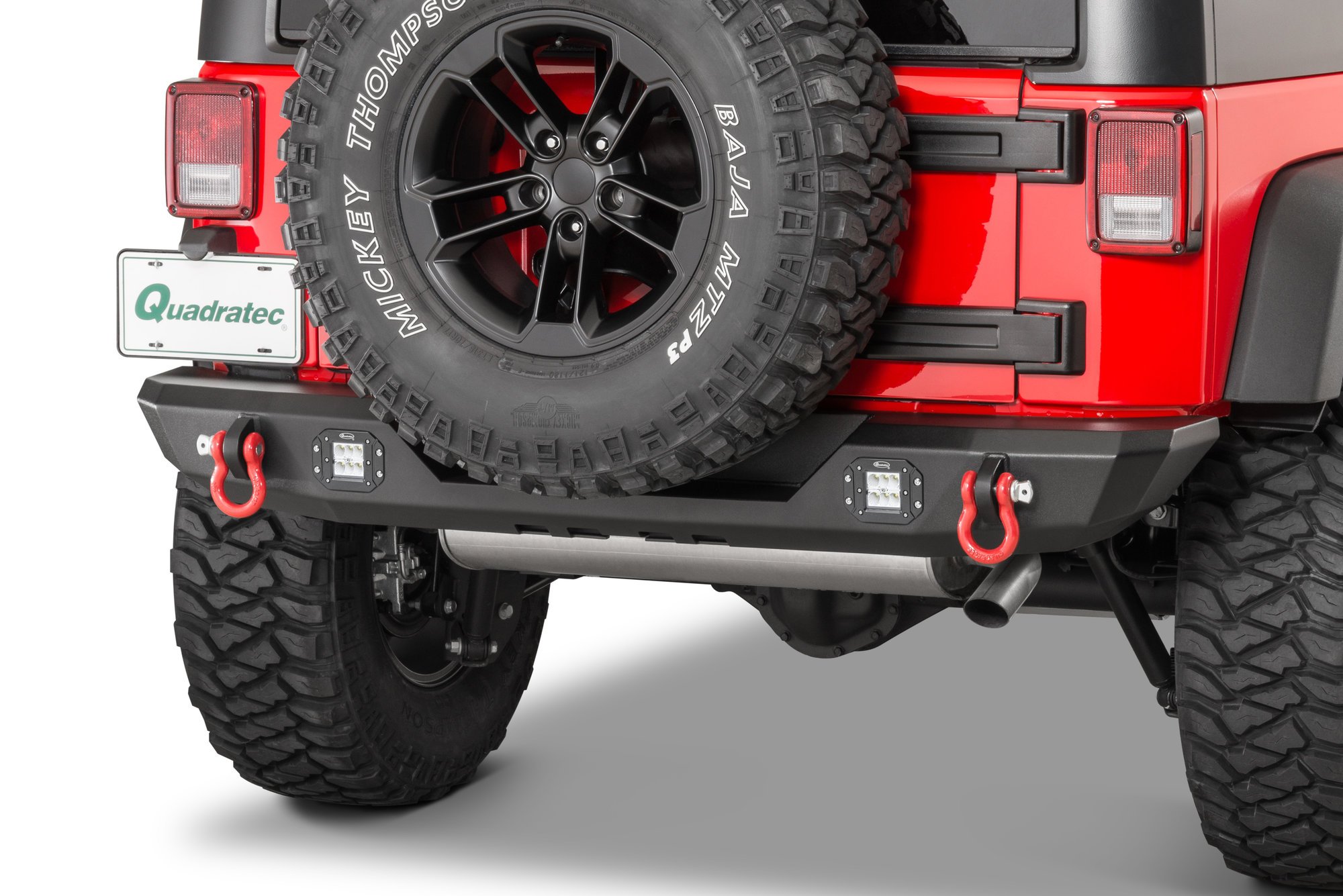 Quadratec Mid Width Rear Bumper for 07-18 Jeep Wrangler JK | Quadratec