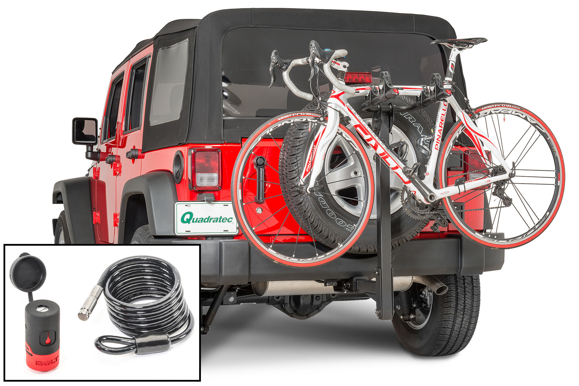 jeep wrangler hitch bike rack