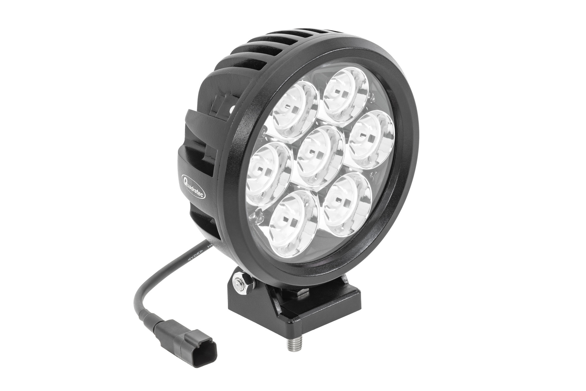 låg ledningsfri Minde om Quadratec 6" Round LED Light | Quadratec