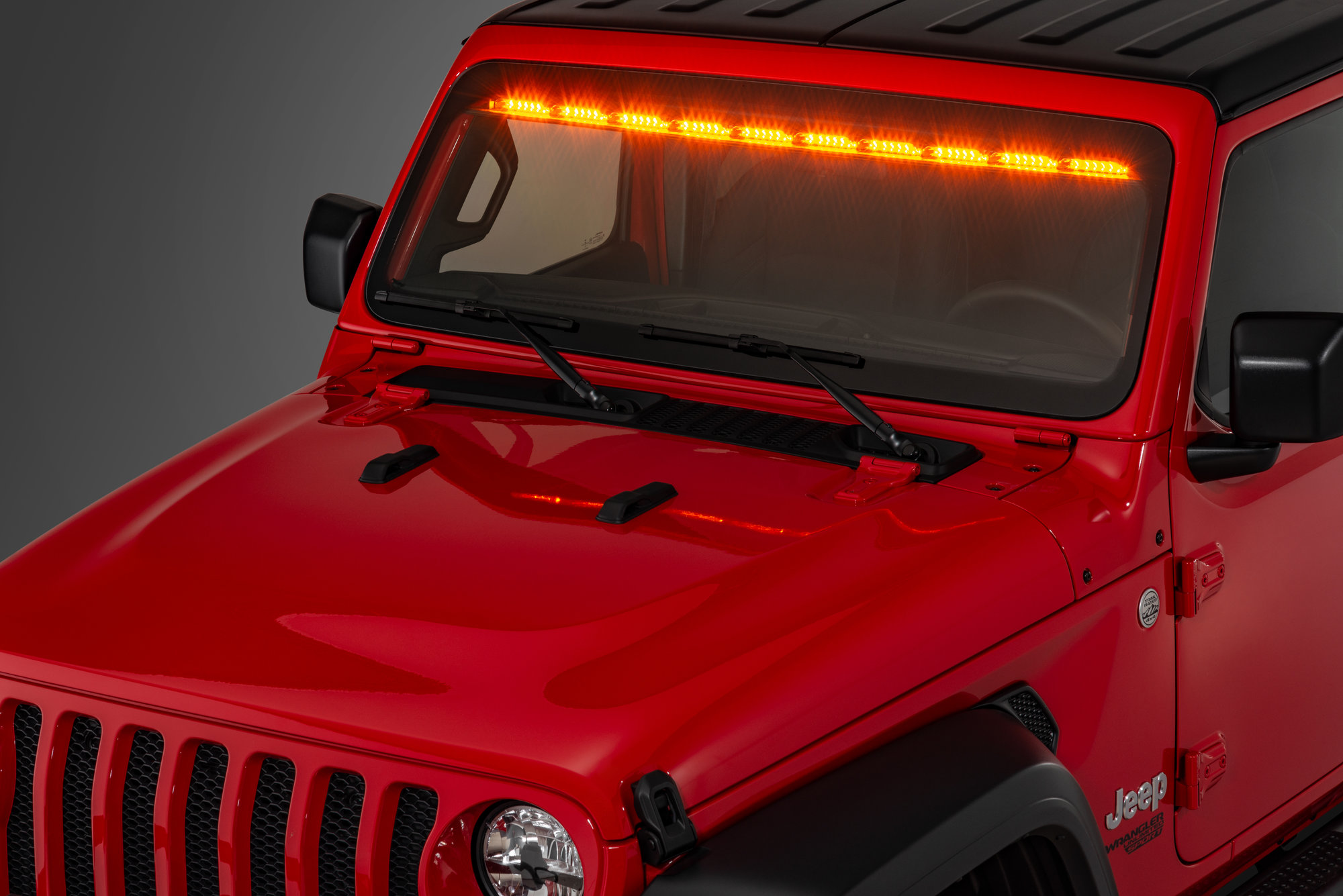 Arriba 30+ imagen jeep wrangler jl light bar