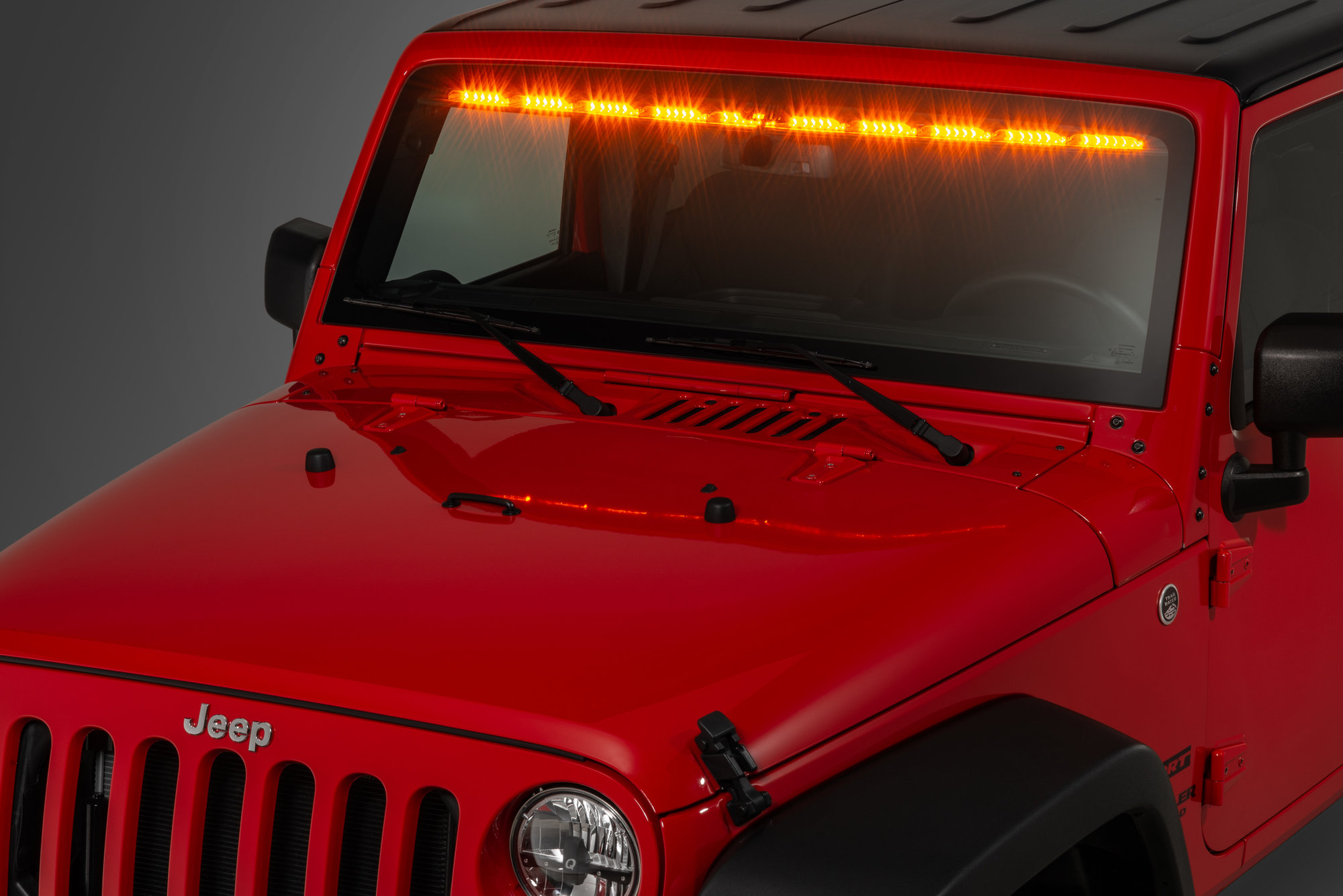 Quadratec LED Interior Mount 50 inch Stealth Light Bar for 07-18 Jeep  Wrangler JK | Quadratec