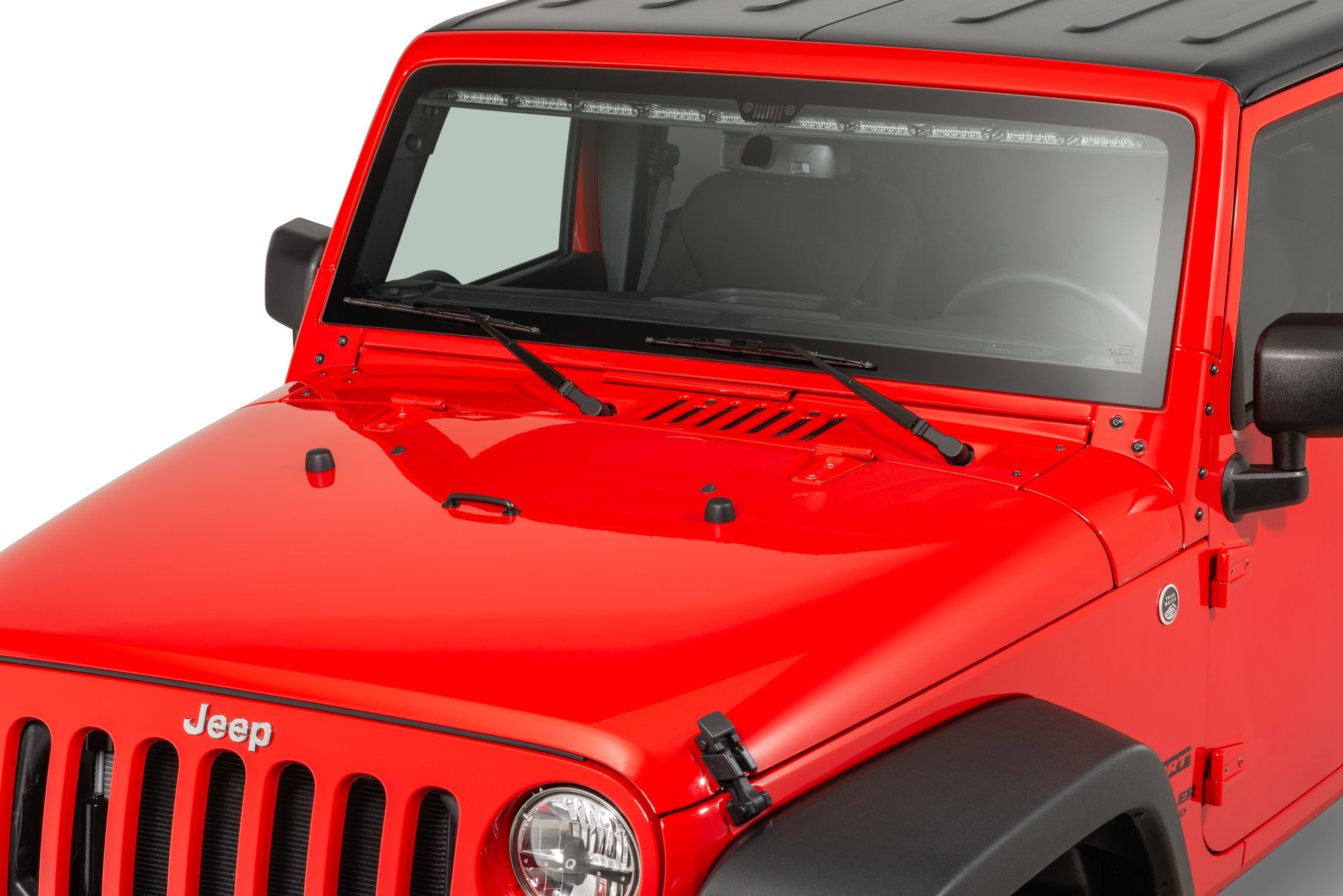 Quadratec LED Interior Mount 50 inch Stealth Light Bar for 07-18 Jeep  Wrangler JK | Quadratec