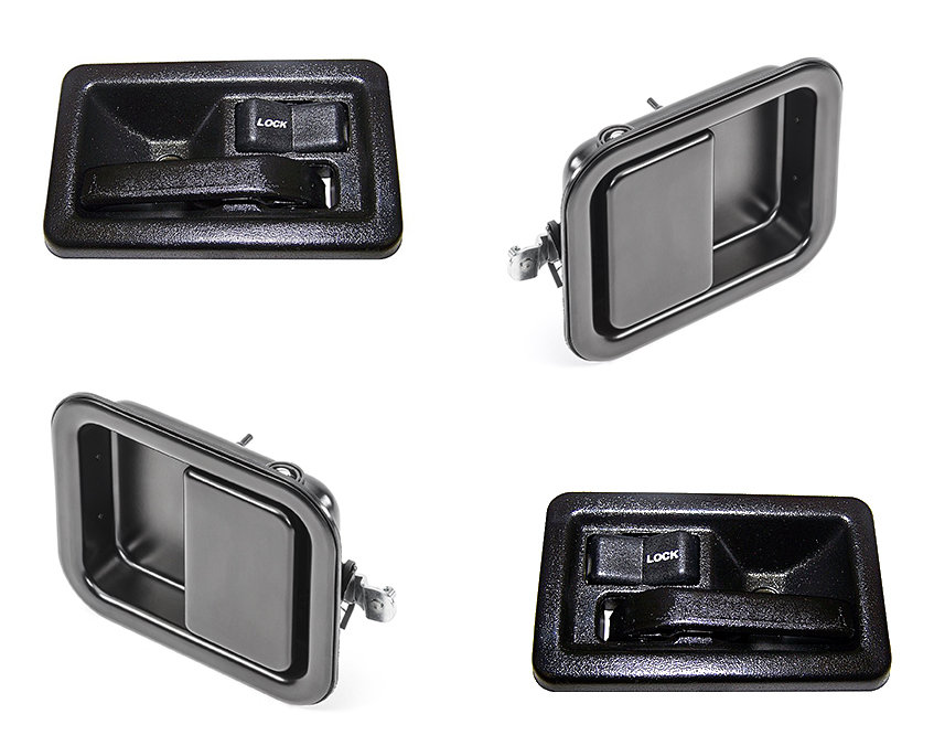 Quadratec Complete Door Handle Kit for 82-95 Jeep CJ & Wrangler YJ, 97-06 Wrangler  TJ | Quadratec