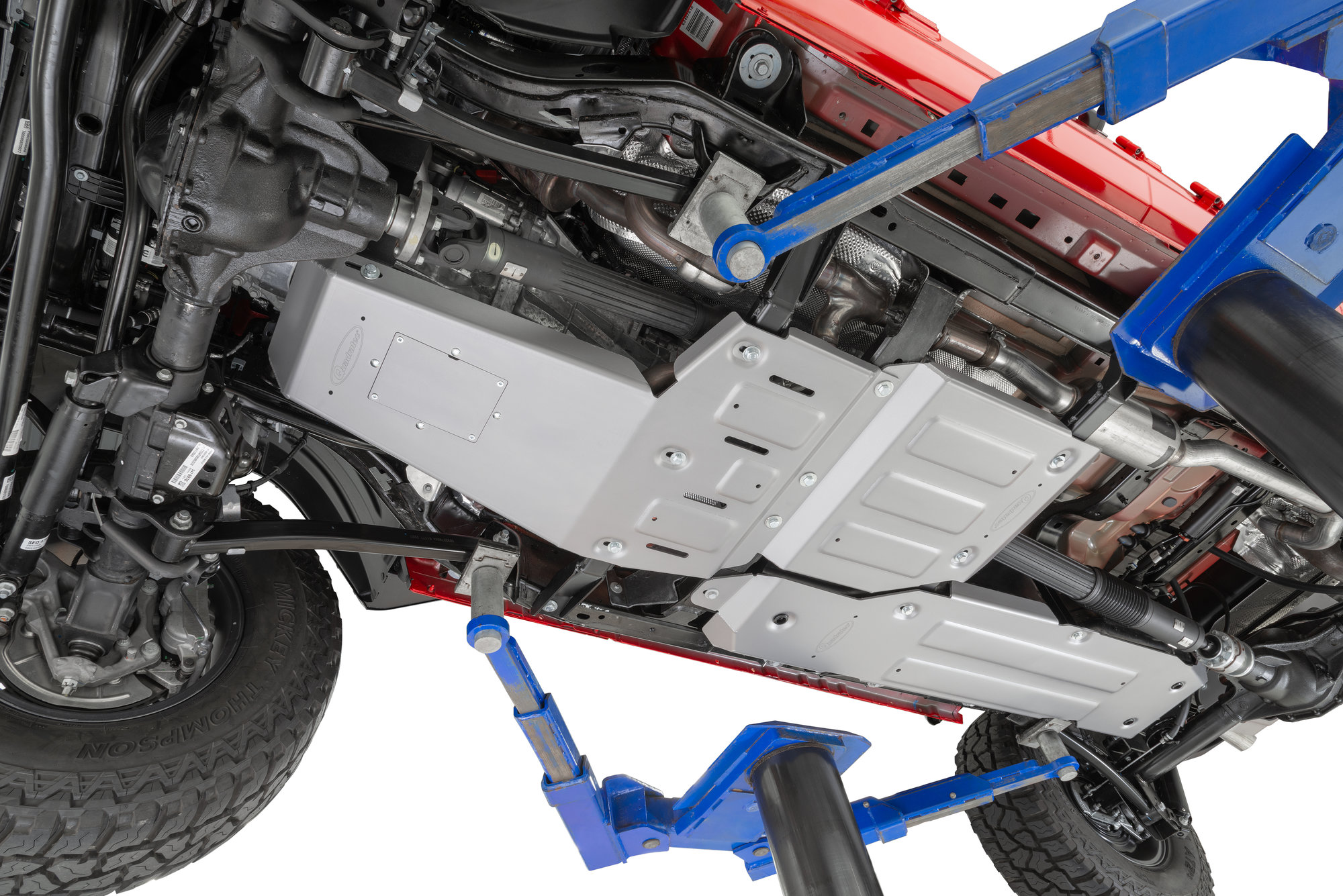 Quadratec Aluminum Modular Engine and Transmission Skid Plate for 18-20 Jeep  Wrangler JL Unlimited with  engine | Quadratec