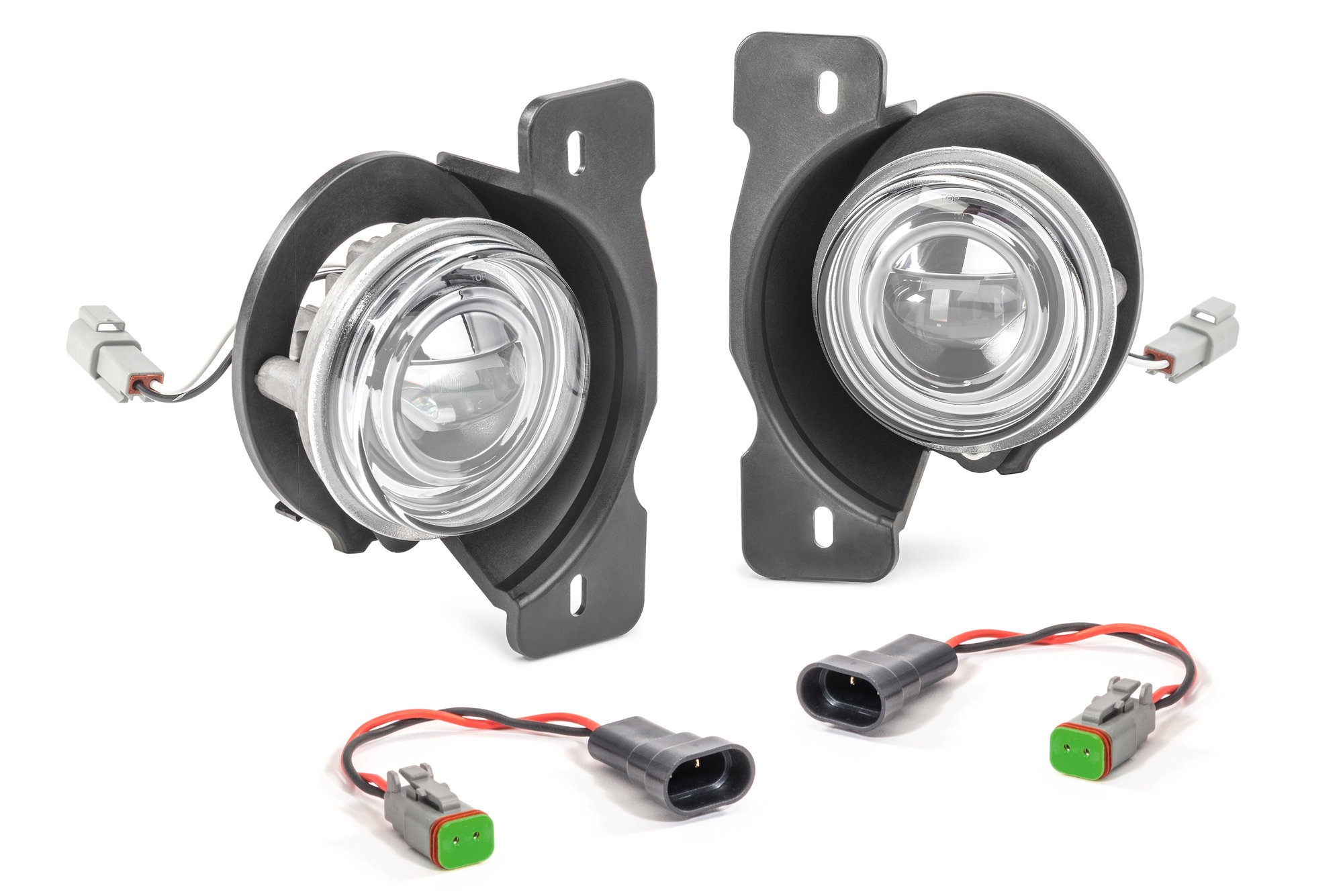 Quadratec LED Fog Lights Kit for 07-22 Jeep Wrangler JL (with Rubicon Steel  Bumper) & JK (with 10th Anniversary Bumper) | Quadratec