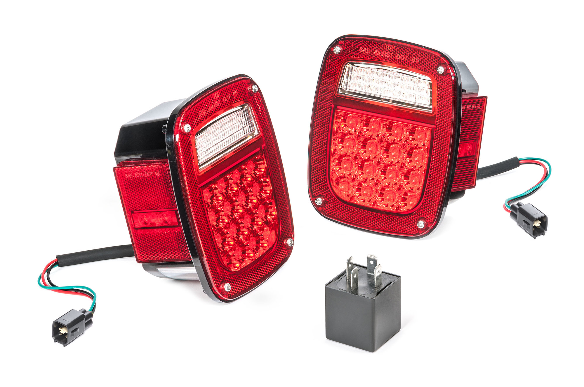 Quadratec LED Tail Light Kit for 98-00 Jeep Wrangler TJ | Quadratec Quadratec LED Tail Light Kit for 98-00 Jeep Wrangler TJ | Quadratec