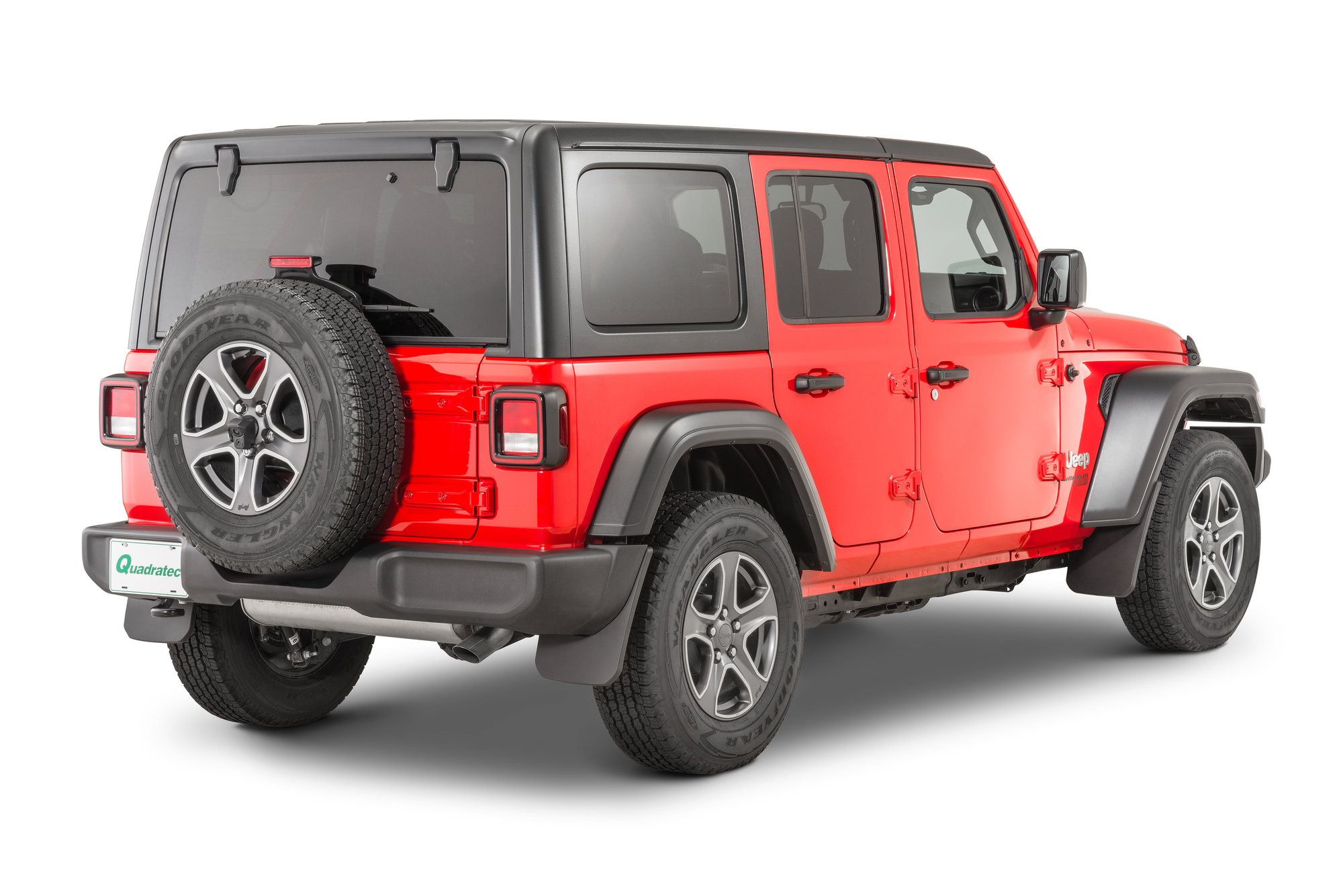 thumbnail image 2 of Genuine MOPAR Rear Deluxe Molded Splash Guards For 2001-2006 Jeep Wrangler TJ - 82202307 2 of 2