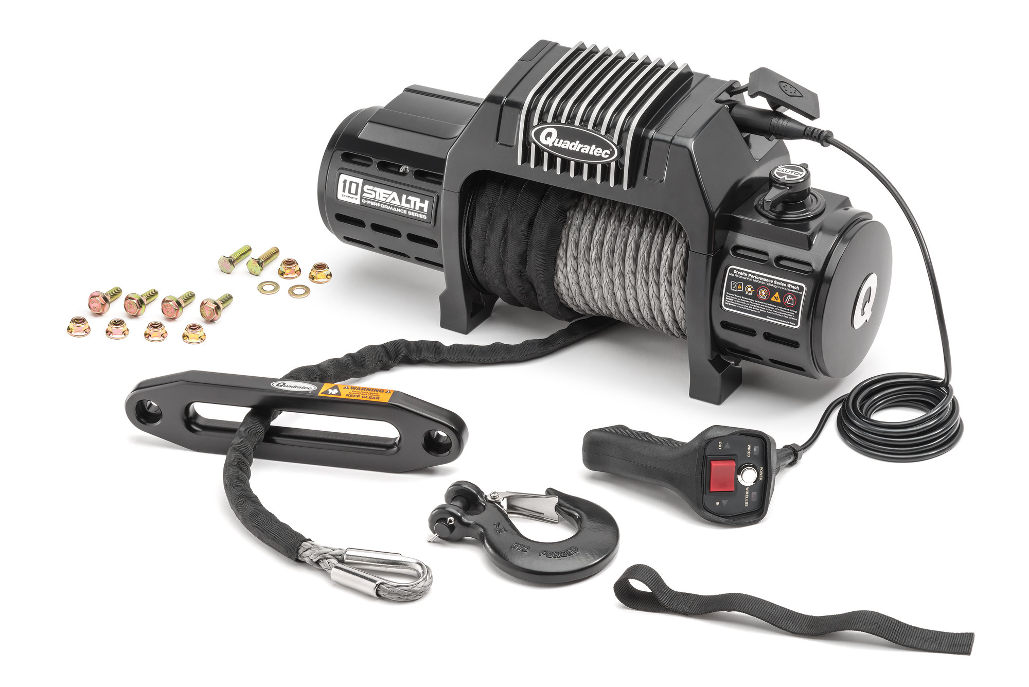 Quadratec QPerformance Stealth Winch Quadratec