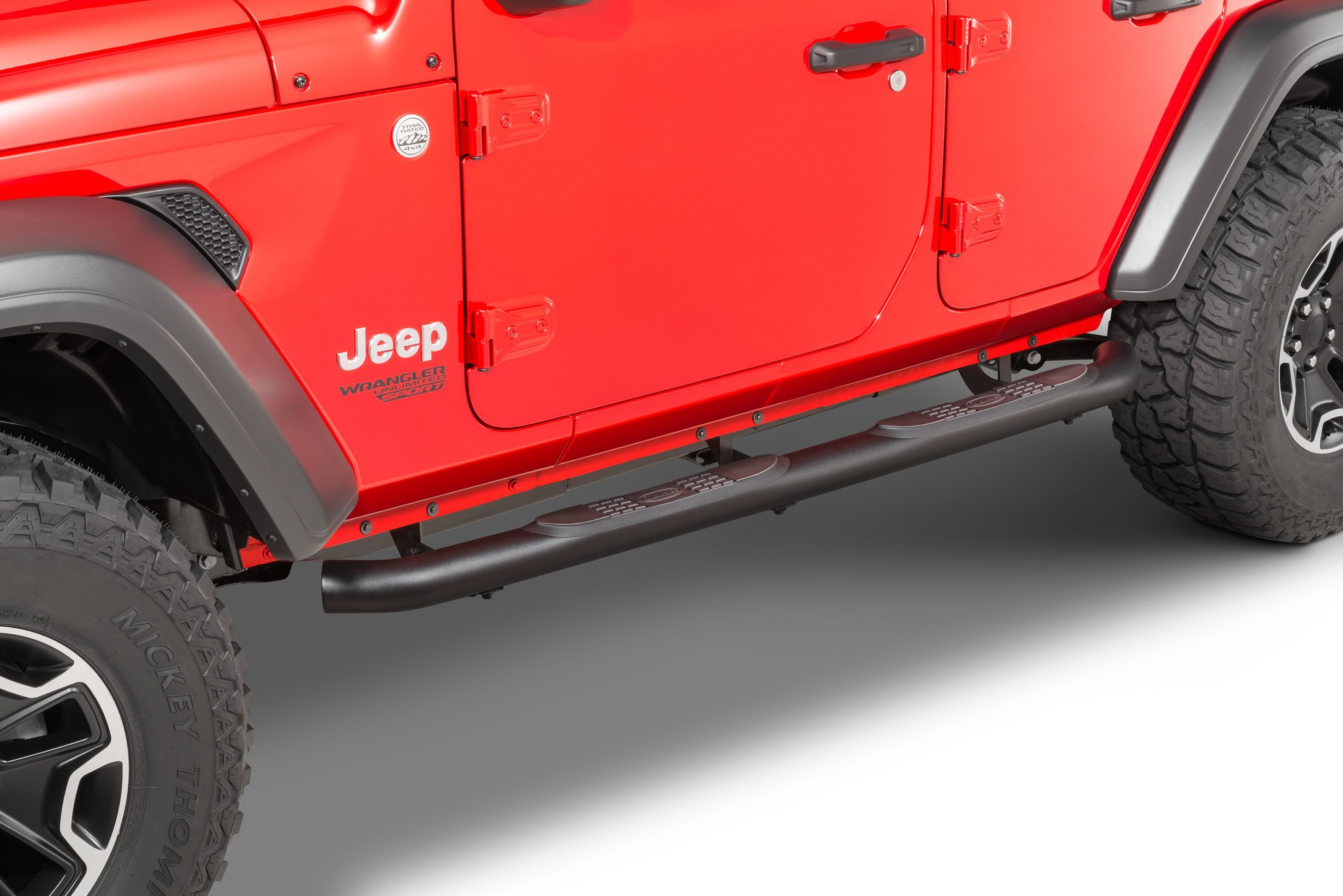 Quadratec QR3 Heavy Duty Side Steps for 18-22 Jeep Wrangler JL Unlimited |  Quadratec