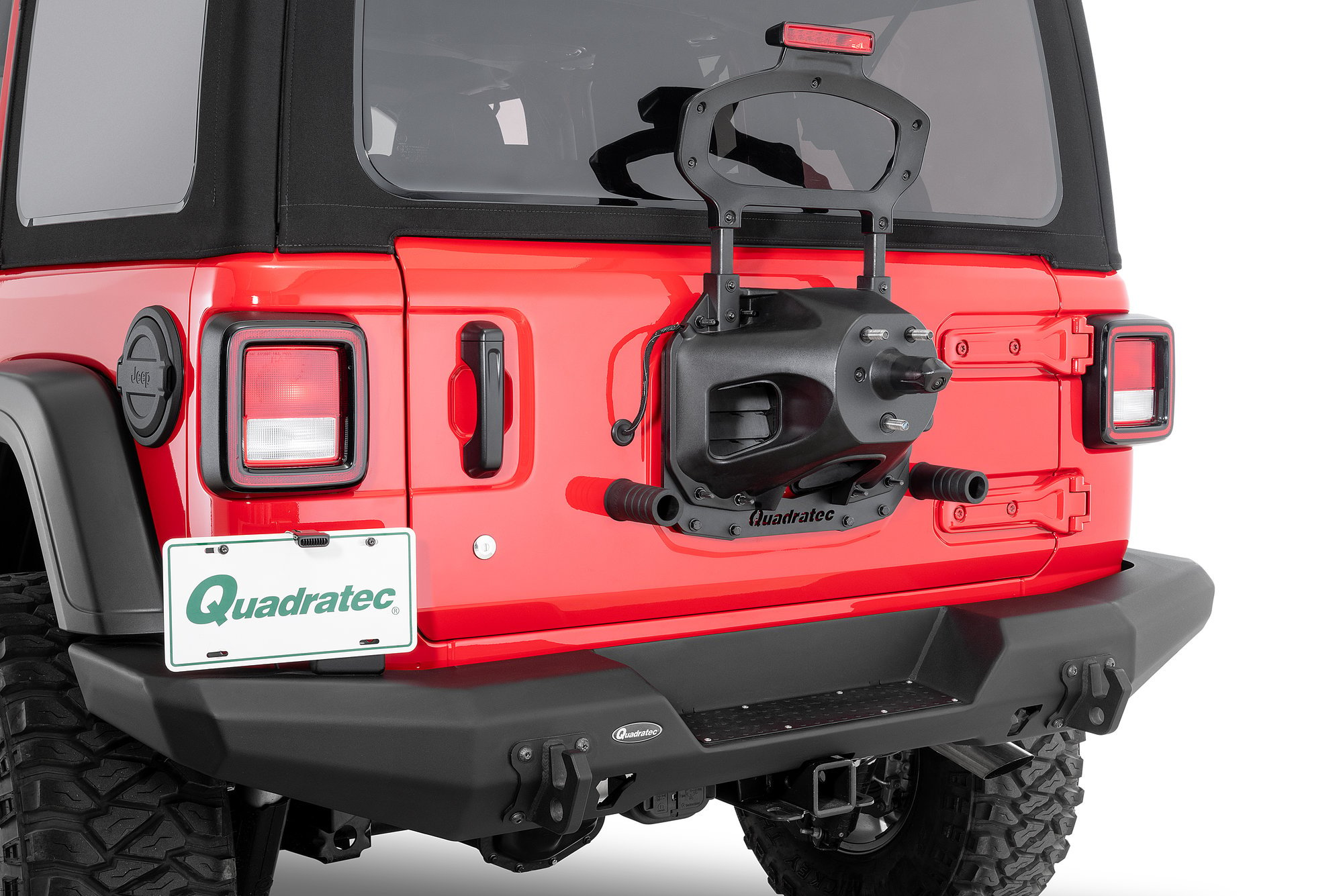 Rear Tailgate to Spare Tire Bump Stop Extensions for Jeep JK Wrangler Mountain Goat Series JK-TGBSE1 