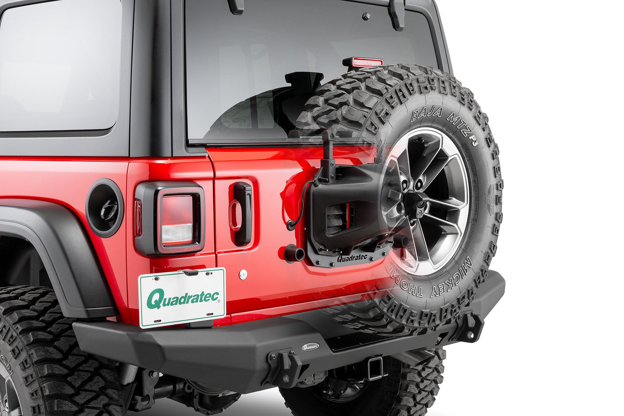 Quadratec Spare Tire Relocation Kit for 18-22 Jeep Wrangler JL | Quadratec