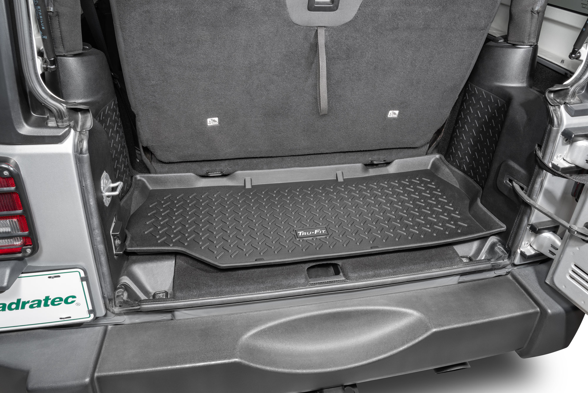 Quadratec Tru-Fit® Behind The Seat Rear Cargo Liner for 07-18 Jeep Wrangler  JK 2-Door | Quadratec