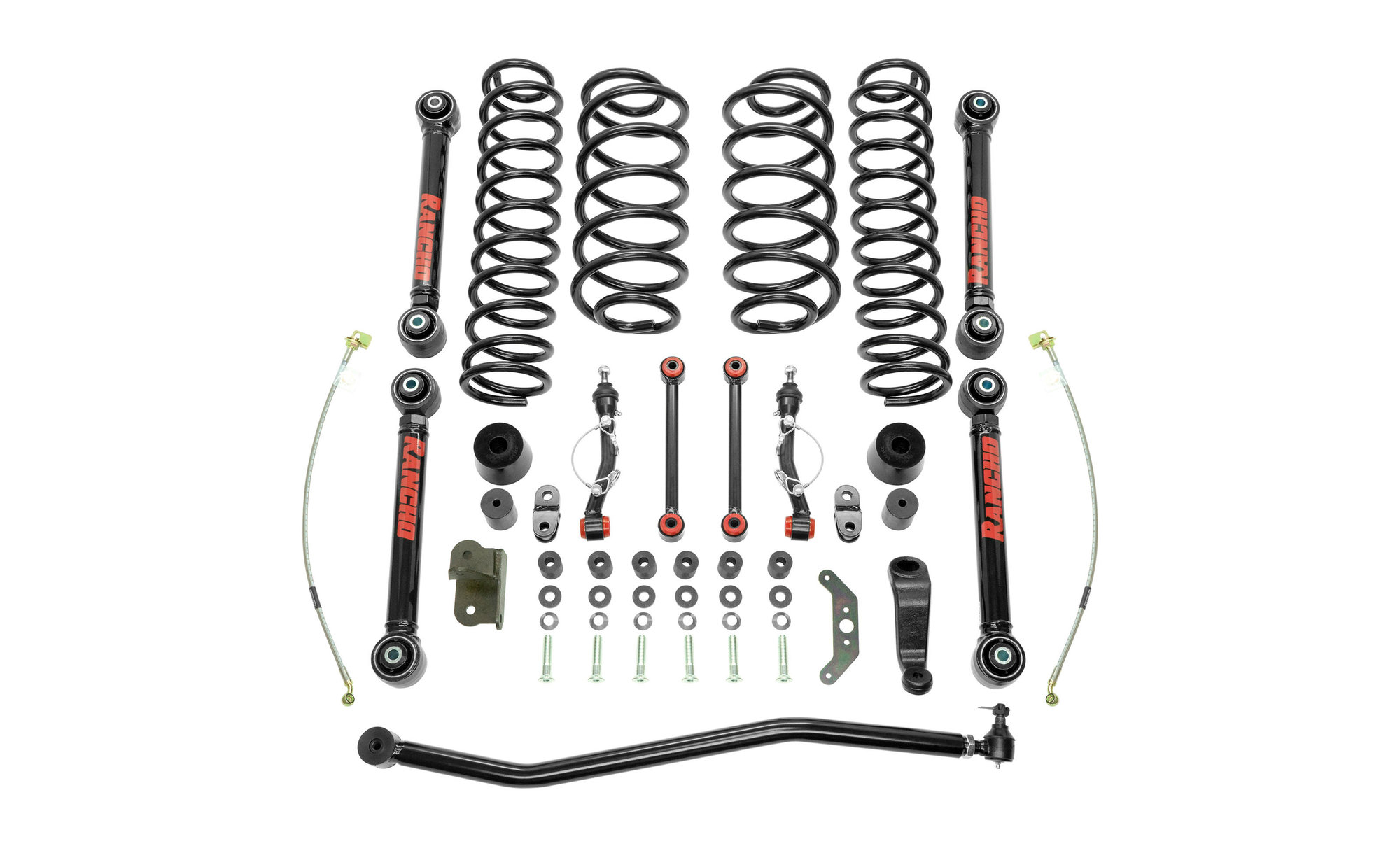 Rancho Lift Kits >> Rancho Rs66113b 3 5 Short Arm Lift Kit For 97 06 Jeep Wrangler Tj Wrangler Unlimited Lj Rancho Lift Kits >> Rancho Rs66113b 3 5 Short Arm Lift Kit For 97 06 Jeep Wrangler Tj Wrangler Unlimited Lj