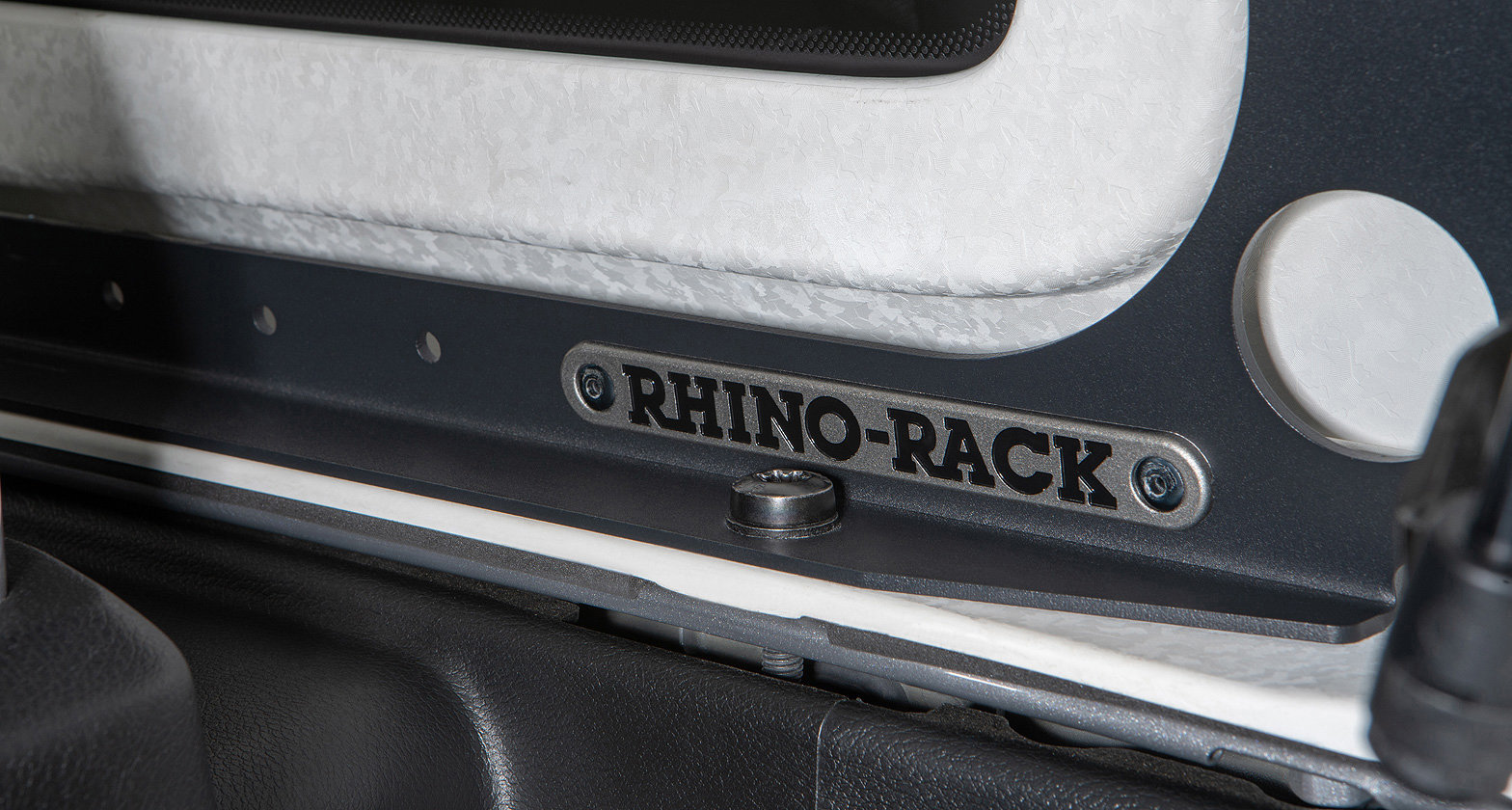 Rhino-Rack Vortex 3-Bar Backbone Roof Rack for 18-20 Jeep Wrangler JL  Unlimited with Hardtop