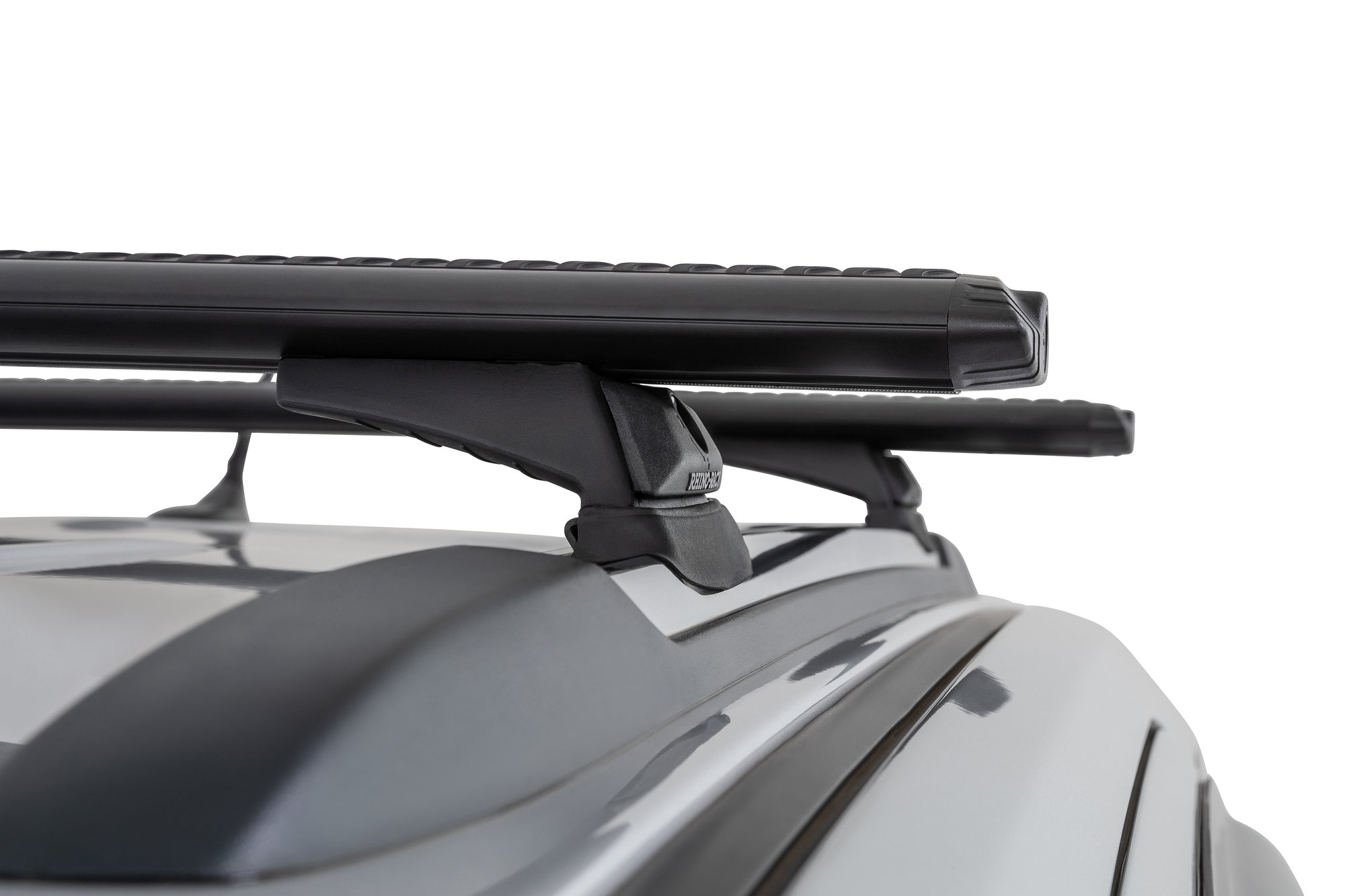 Rhino-Rack 11-21 Jeep Grand Cherokee WK2 4DR (w/ Metal Roof Rails) Backbone  Mounting System - Black RRARJGB1 - OK4WD