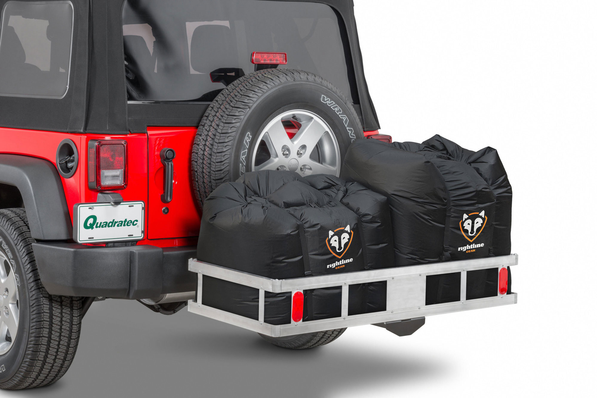 Rightline Gear 4x4 100T62 Hitch Rack Dry Bag Pair Quadratec