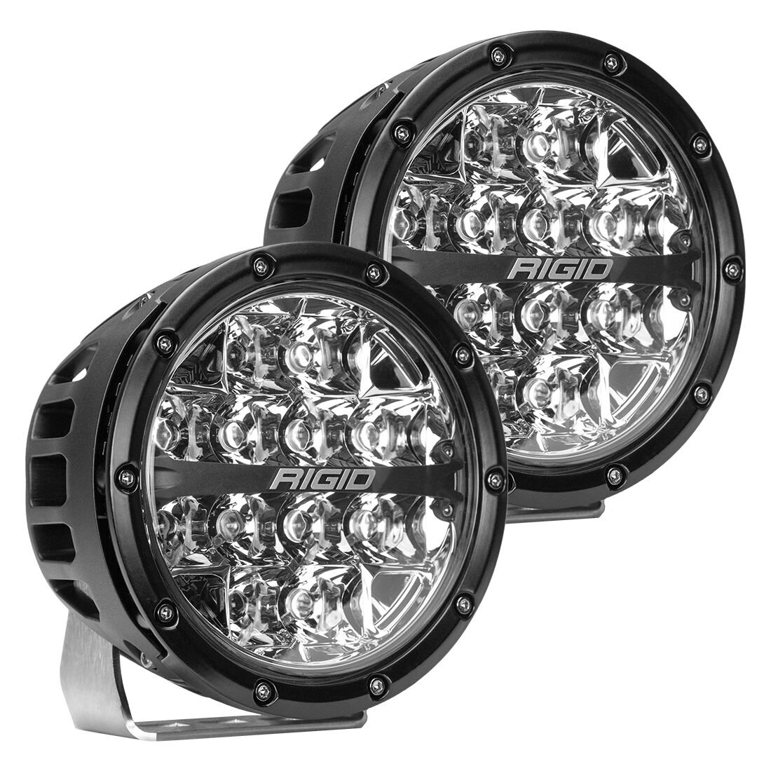 Arkæolog Rejsende købmand Lærerens dag Rigid Industries 360-Series 6" Round LED Lights | Quadratec