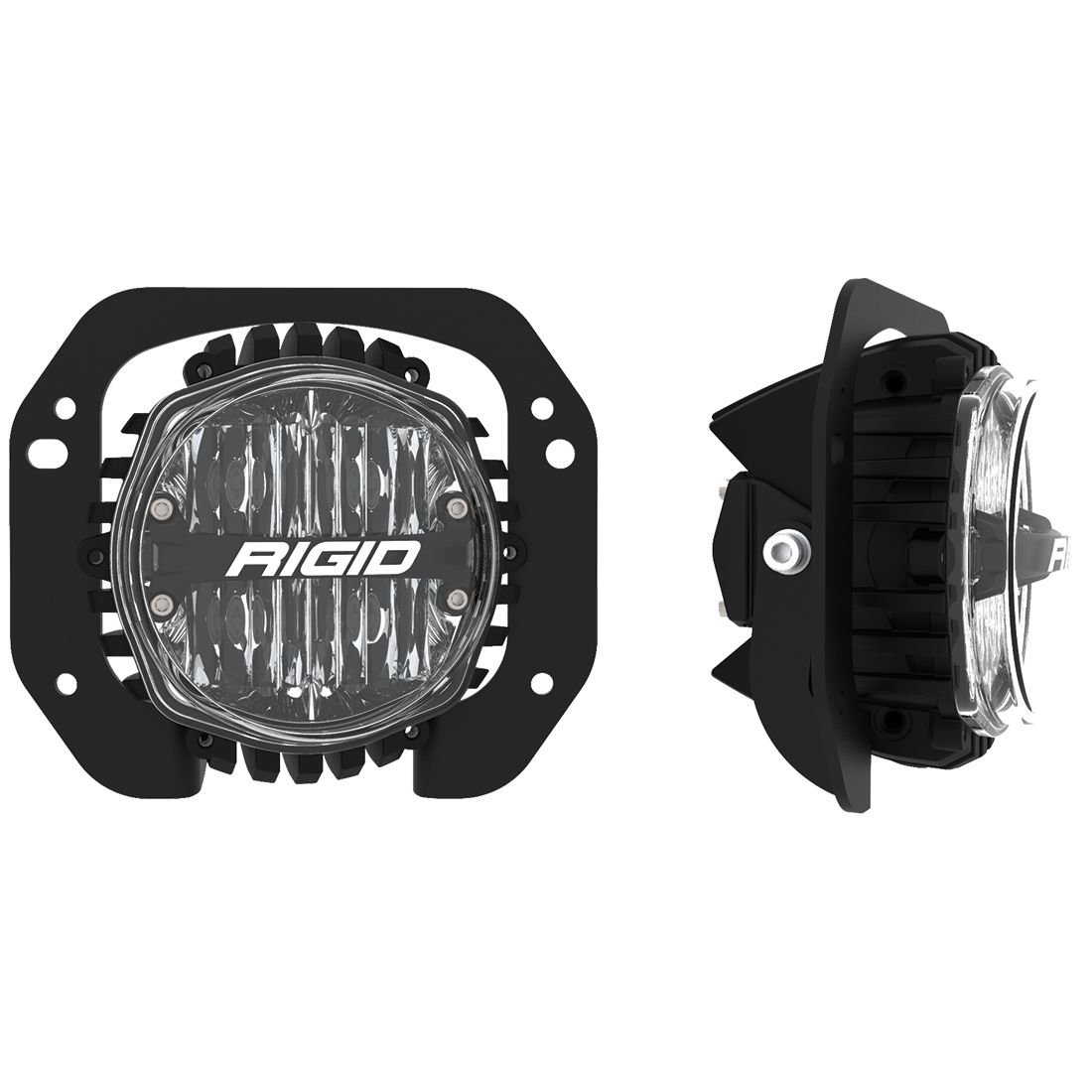 thumbnail image 2 of 9-Inch Red LED Halo Headlights & 4-Inch Fog Lights For Jeep Wrangler JL 2018-2021 & Gladiator JT 2019-2020 2 of 4