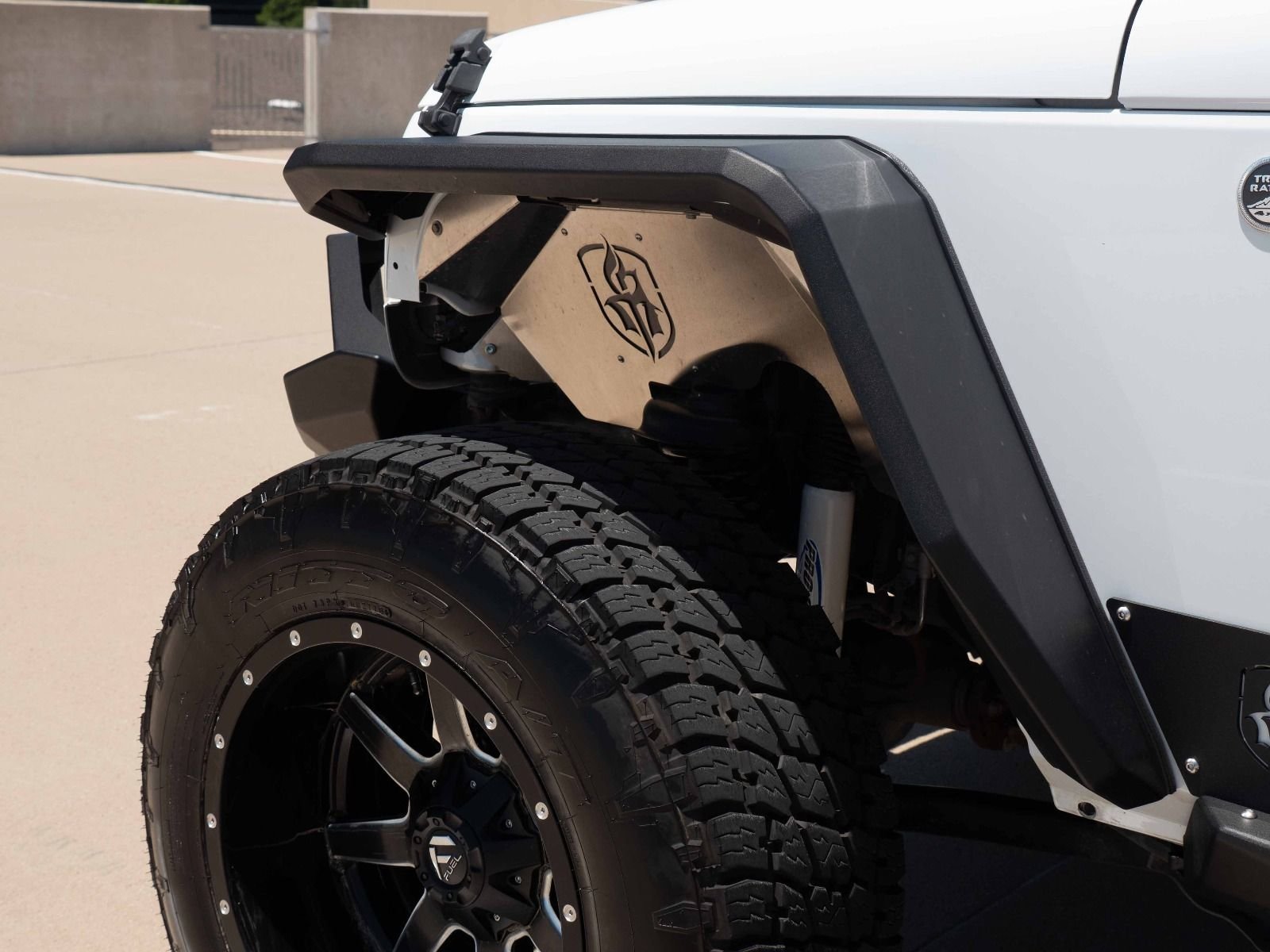 Road Armor Stealth Steel Fender Flares For 07 18 Jeep Wrangler Jk Front