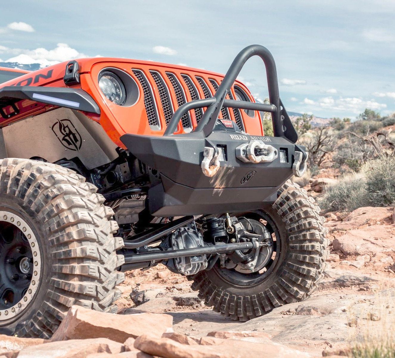 Road Armor Stealth Front Skid Plate for 1820 Jeep Wrangler JL