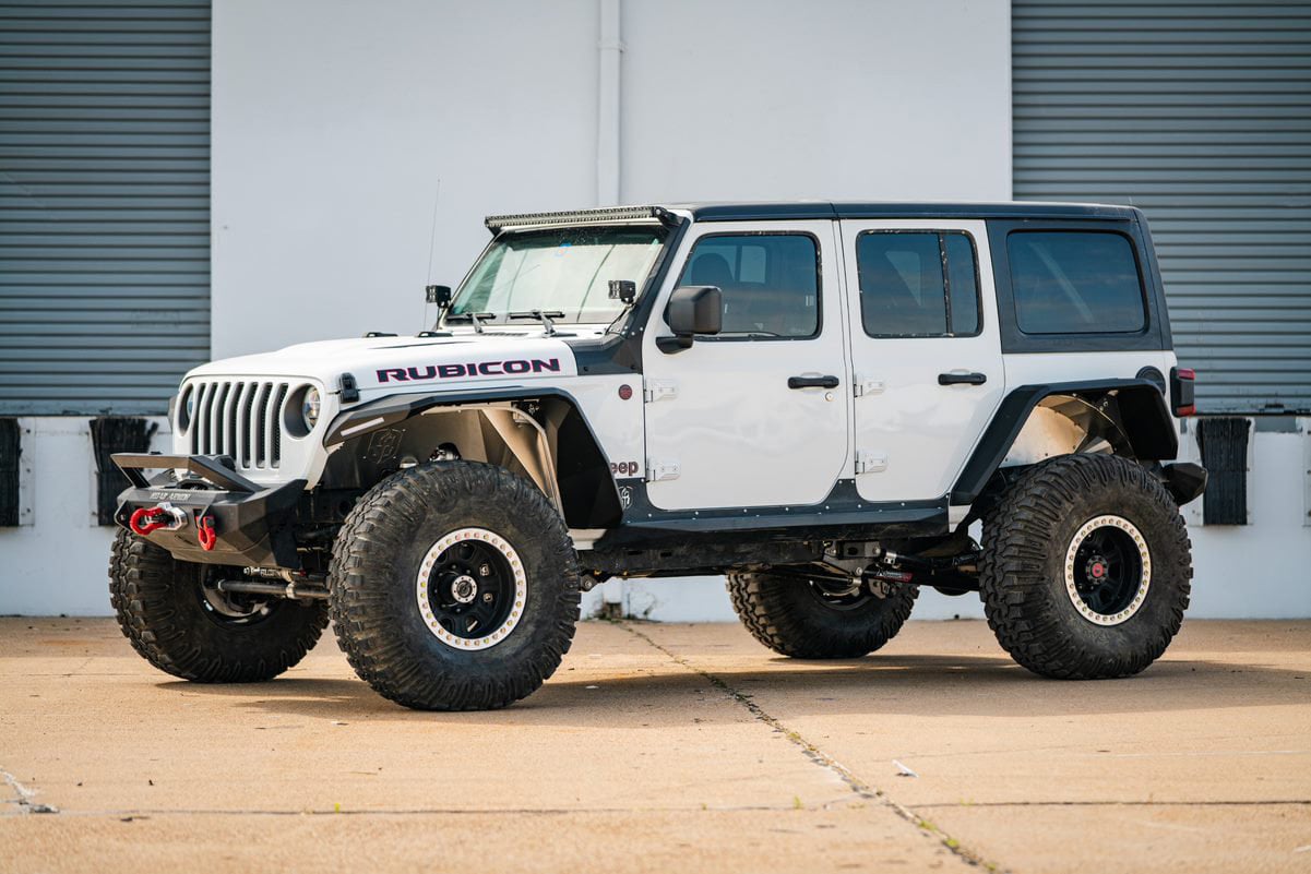 Road Armor Stealth Steel Wide Fender Flares for 18-22 Jeep Wrangler JL &  Gladiator JT | Quadratec