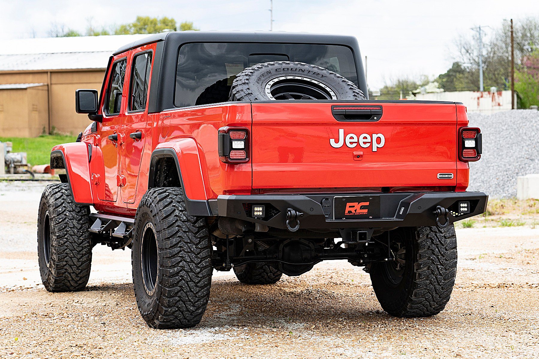 Rough Country 10646 HeavyDuty Rear LED Bumper for 2021 Jeep Gladiator