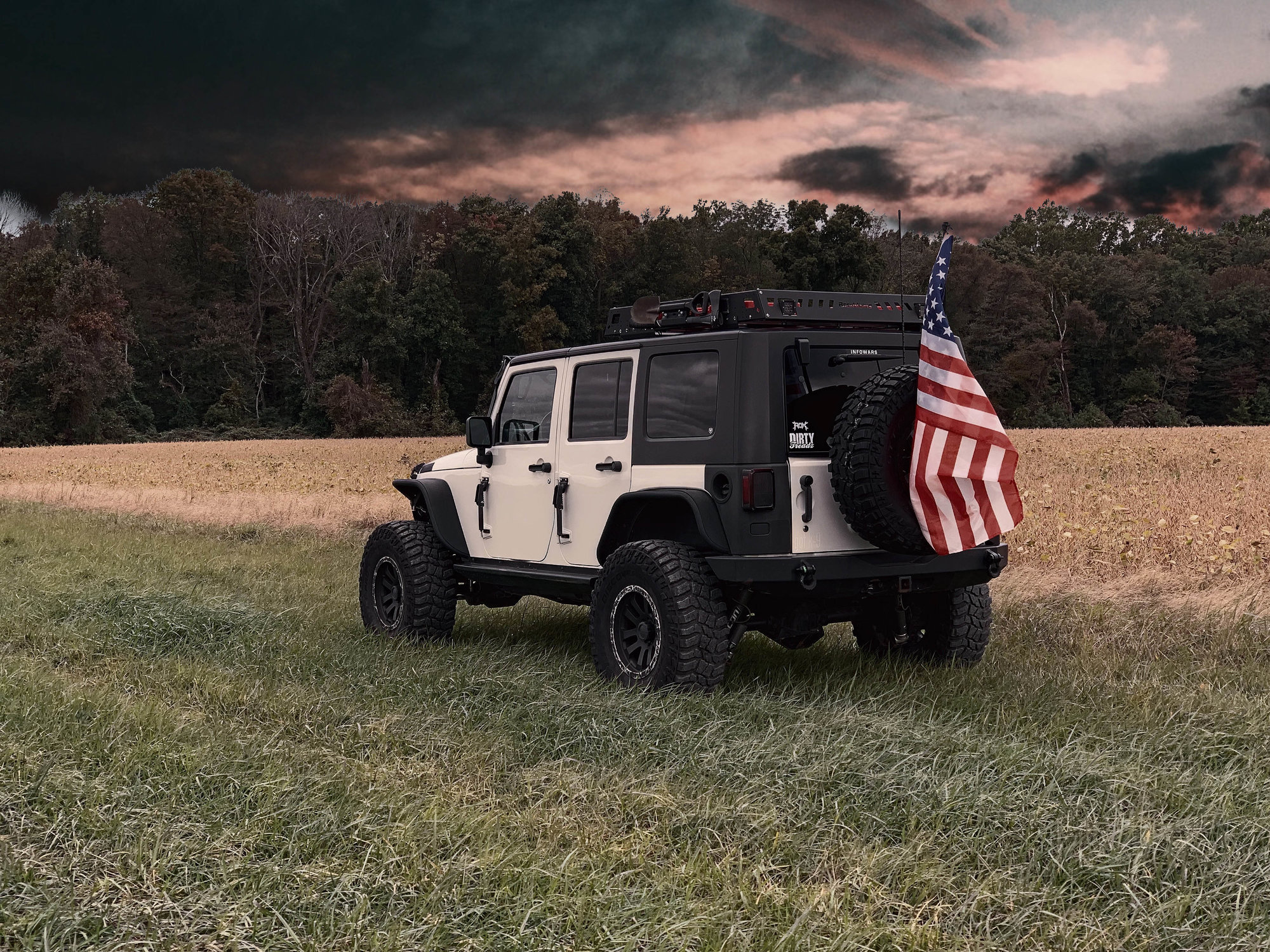 Rox Offroad ROX-1776 The Judge Flag Mount for 95-20 Jeep Wrangler YJ, TJ, JK  & JL | Quadratec