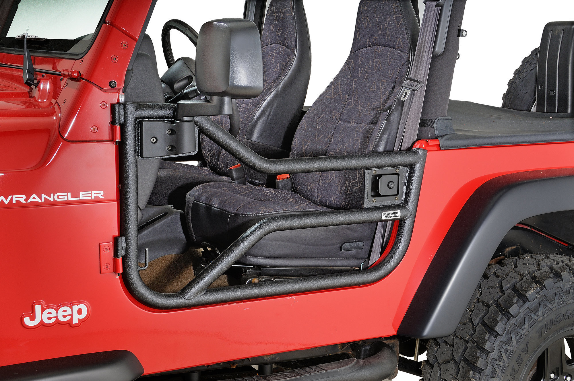 Rugged Ridge  Tube Door Set for 97-06 Jeep Wrangler TJ & Unlimited  | Quadratec