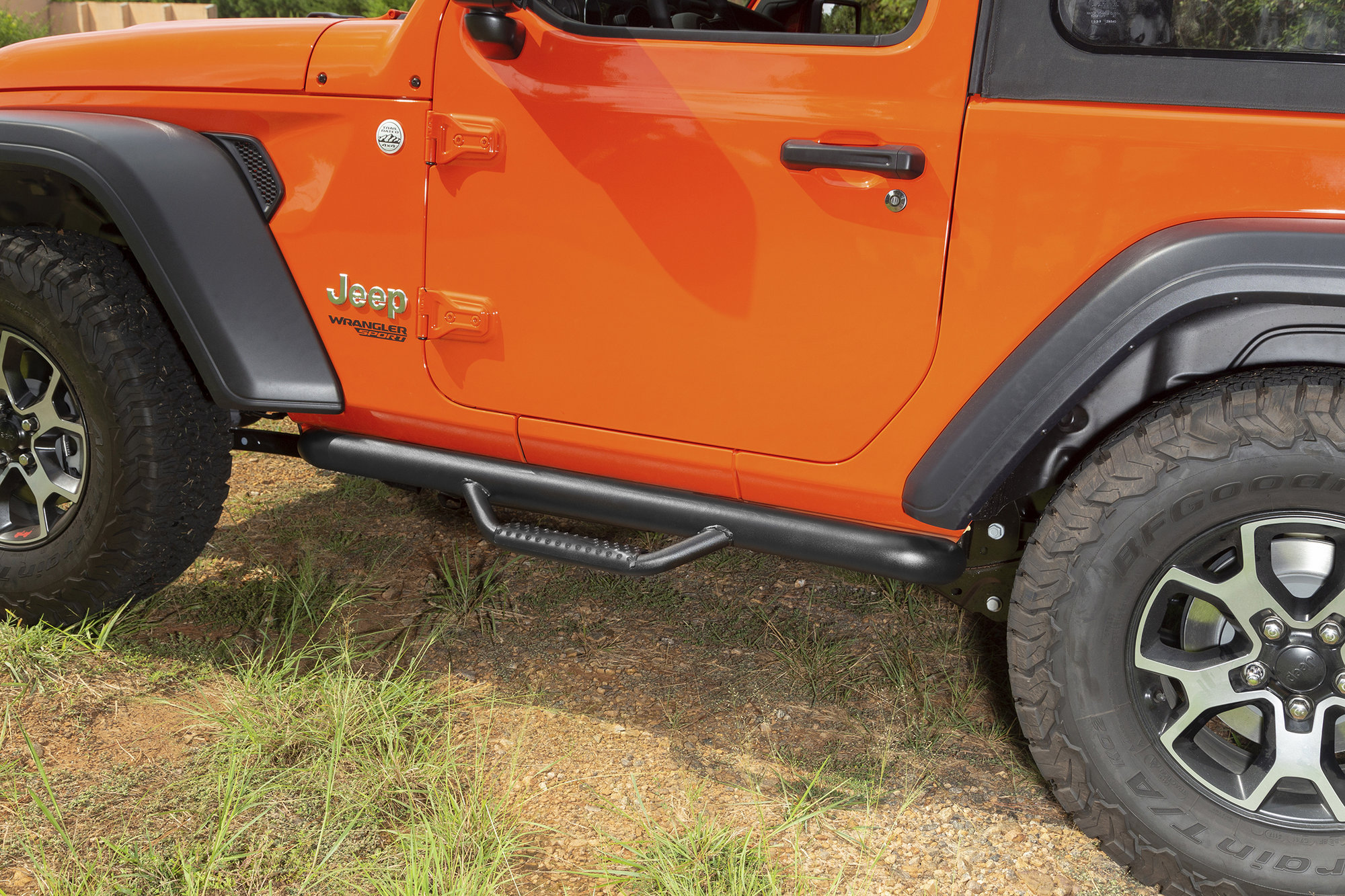 Rugged Ridge  Spartan Nerf Bars for 18-20 Jeep Wrangler JL 2 Door |  Quadratec