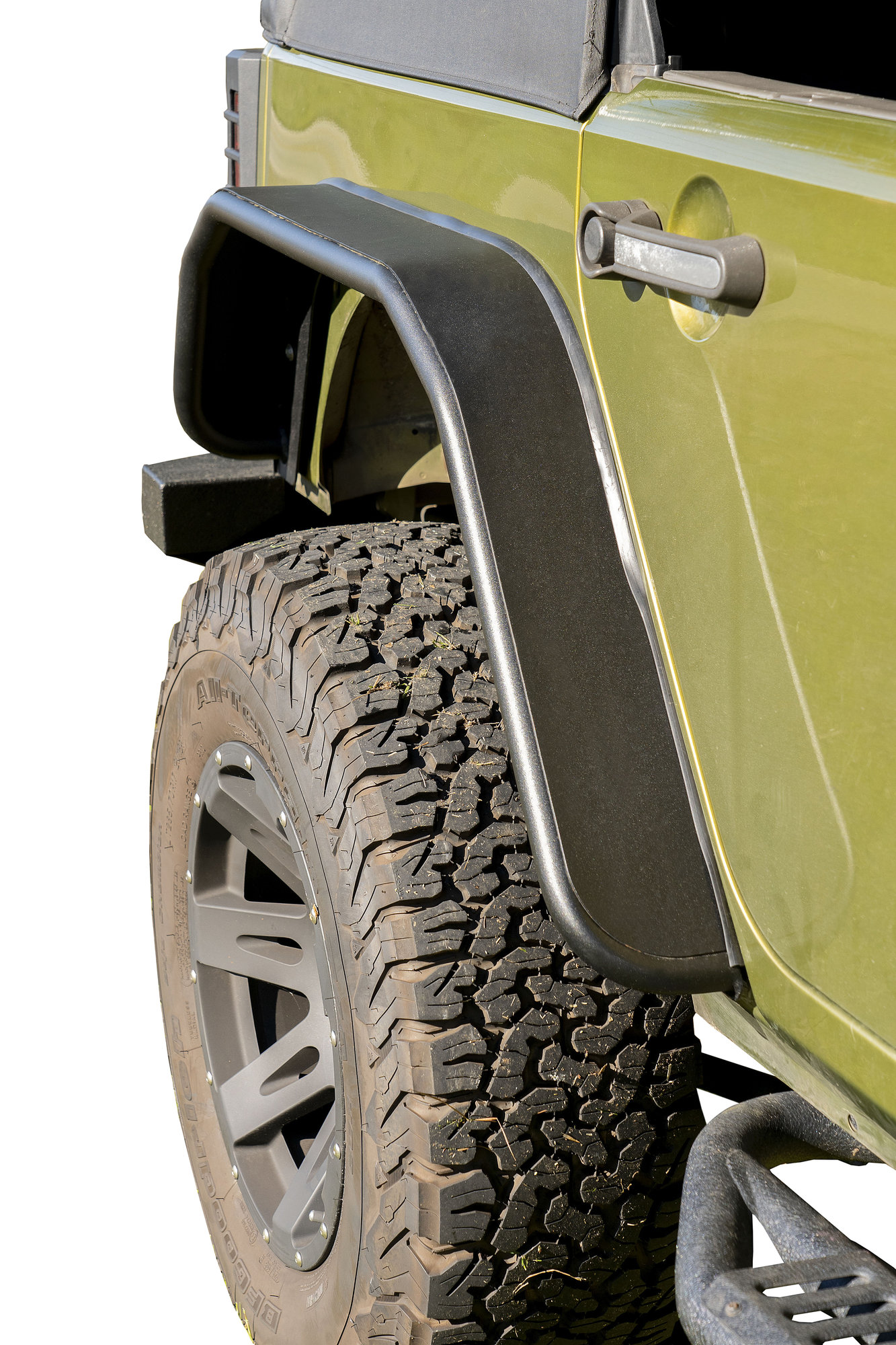 Rear Fender Flares 2PC for 2007-2018 Jeep Wrangler JK Offroad Metal Duty Steel
