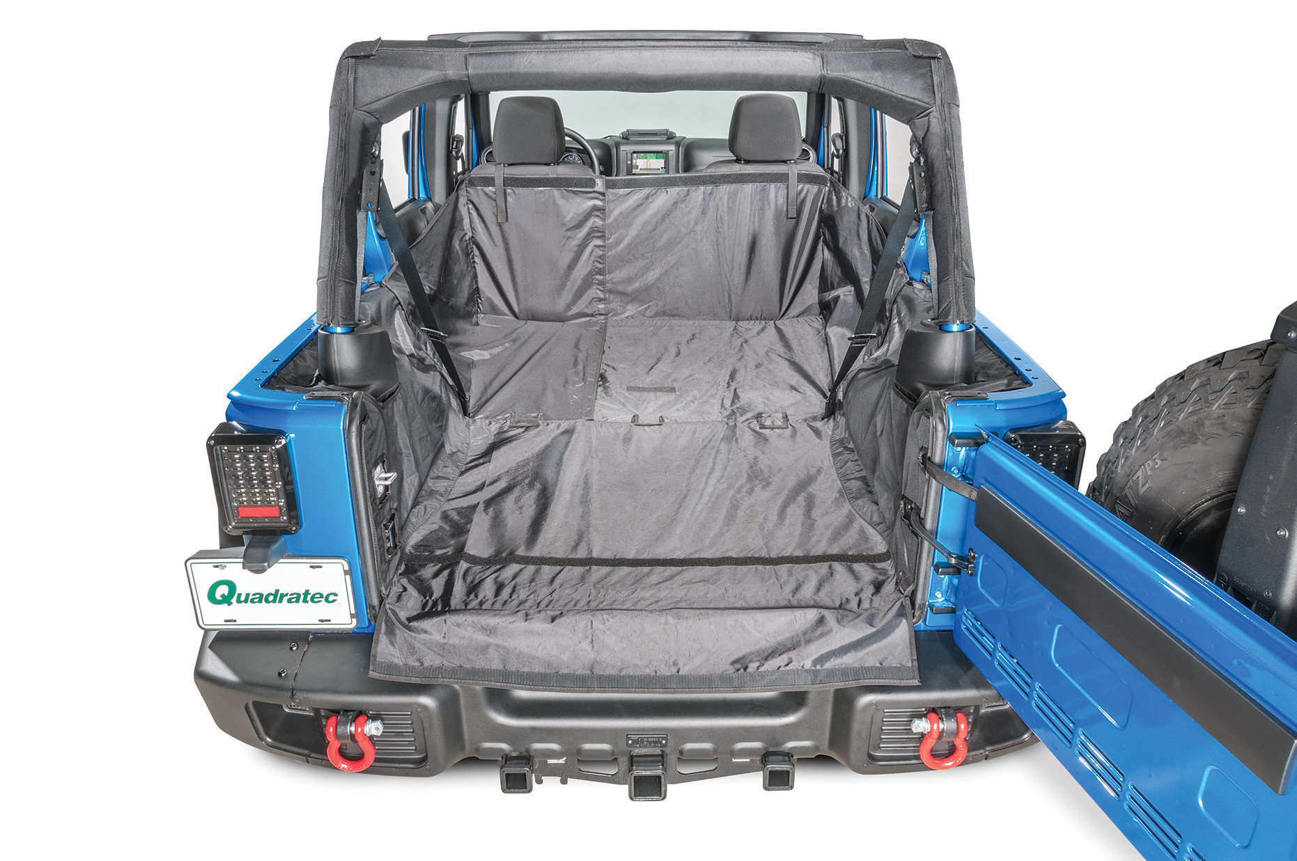 Rugged Ridge C3 Rear Cargo Cover for 07-18 Jeep Wrangler Unlimited JK |  Quadratec