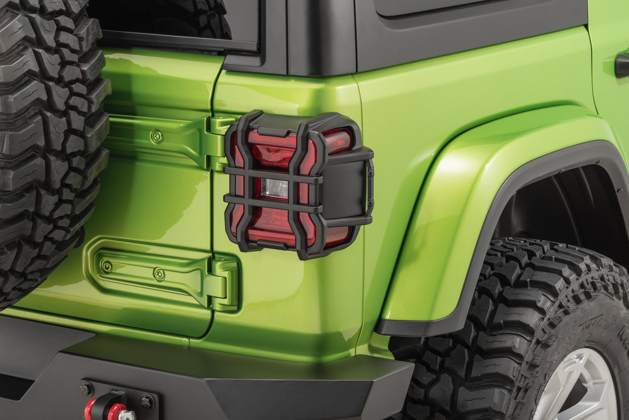 Rugged Ridge  Elite Tail Light Guards for 18-23 Jeep Wrangler JL  with Factory LED Tail Lights | Quadratec