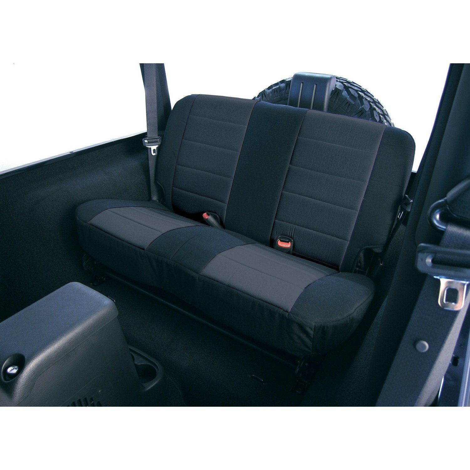 Rugged Ridge Fabric Custom-Fit Rear Seat Cover for 80-95 Jeep CJ-5, CJ-7,  CJ-8 Scrambler & Wrangler YJ | Quadratec