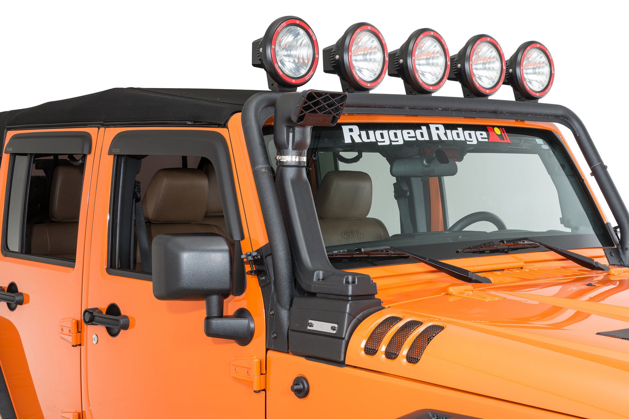 Rugged Ridge Modular XHD Snorkel Kit for 07-18 Jeep Wrangler JK | Quadratec