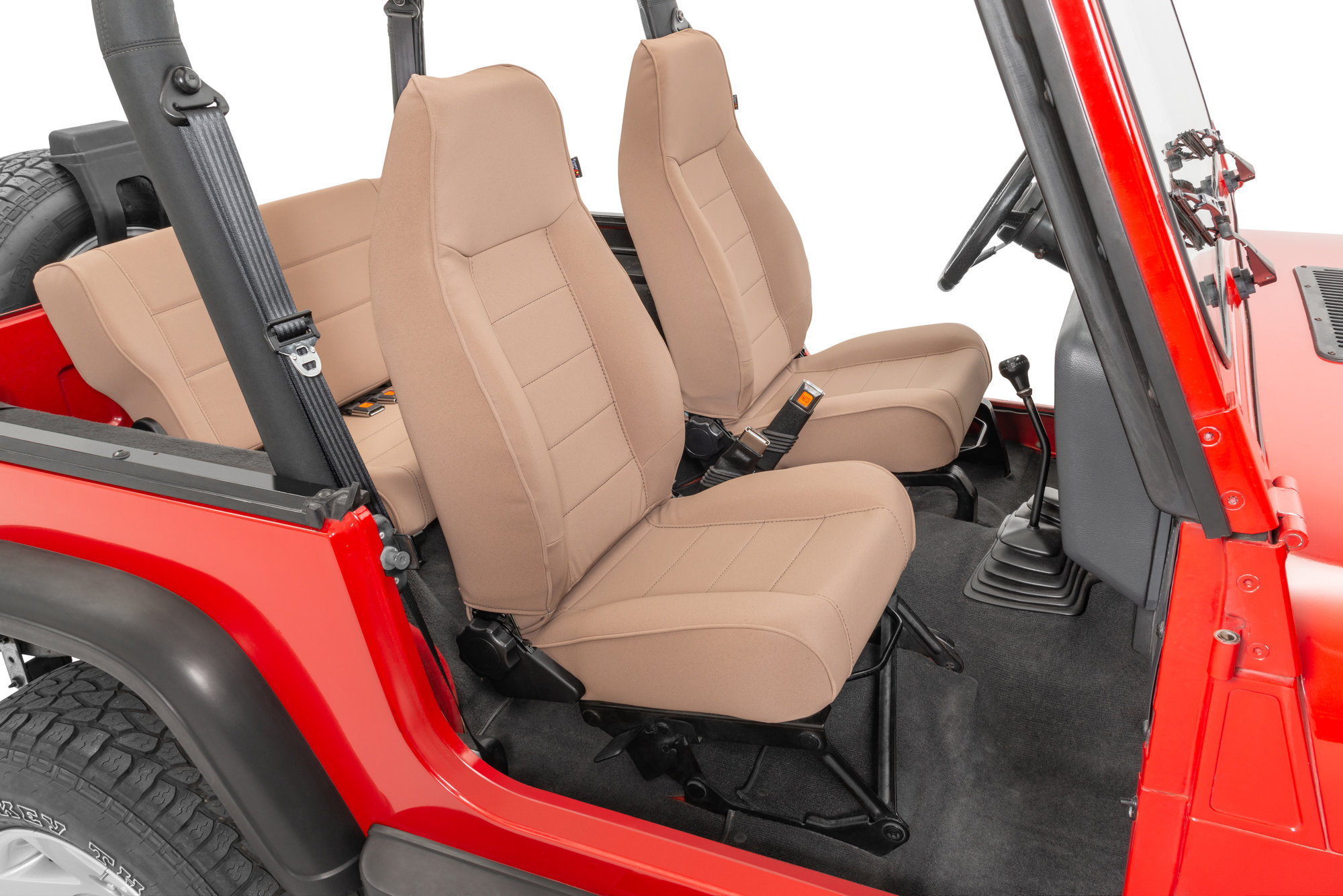 Rugged Ridge Premium Reclining Bucket Seat for 76-02 Jeep CJ, Wrangler YJ &  TJ | Quadratec