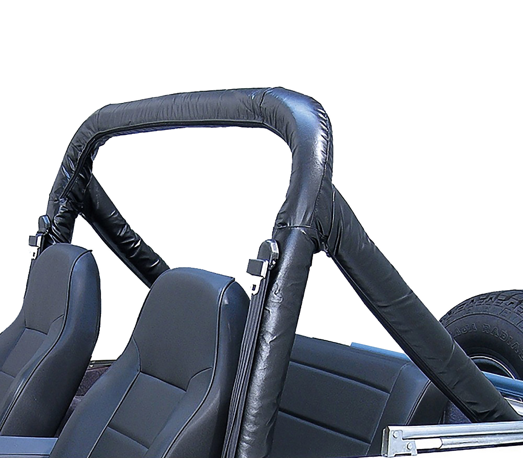 Rugged Ridge Roll Bar Pad & Cover Kit for 76-86 Jeep CJ-7