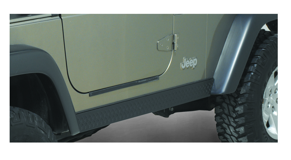 Rugged Ridge  Side Rocker Panels for 97-06 Jeep Wrangler TJ |  Quadratec