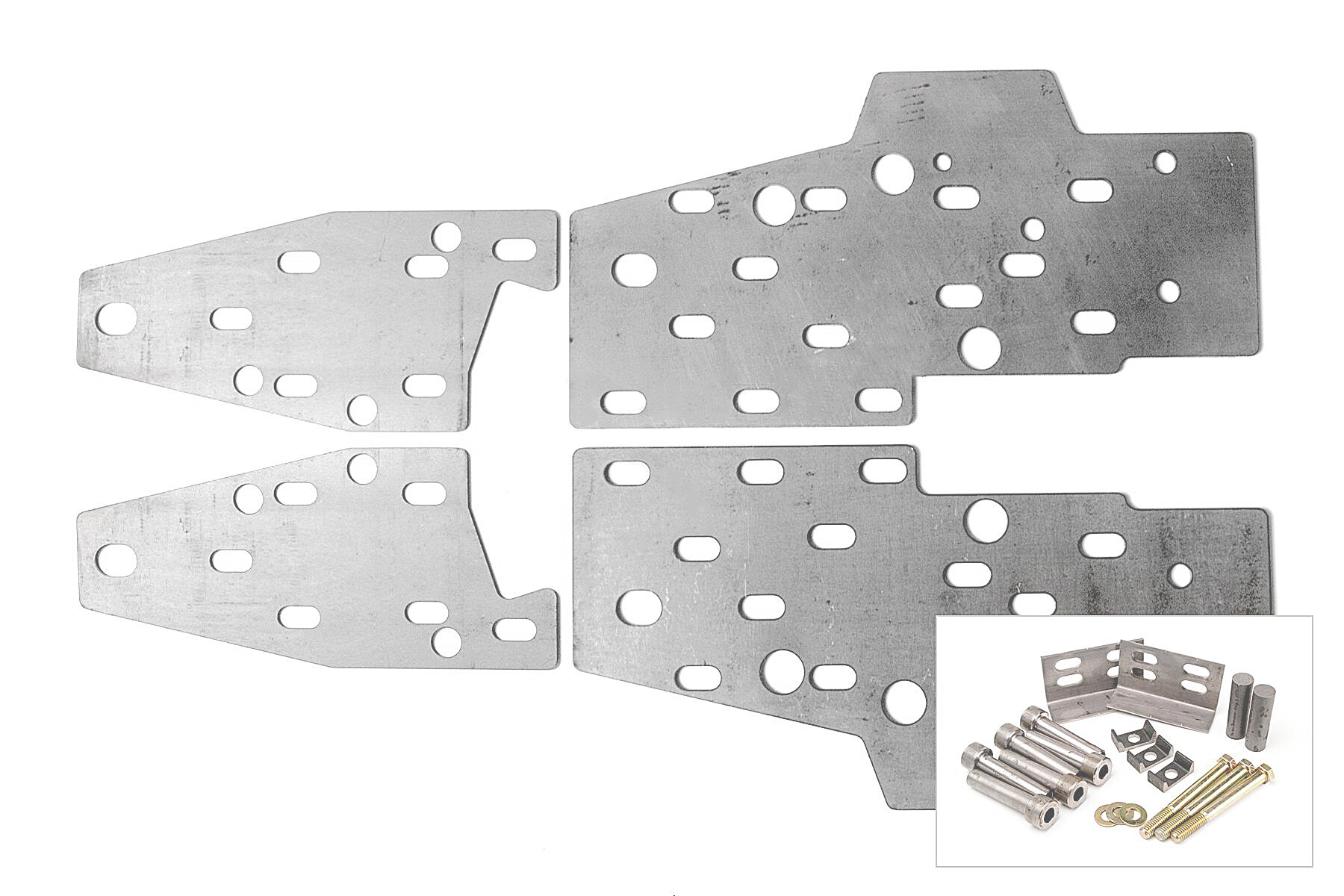 Rusty's Offroad 962 Steering Box Frame Plates for 8401 Jeep Cherokee