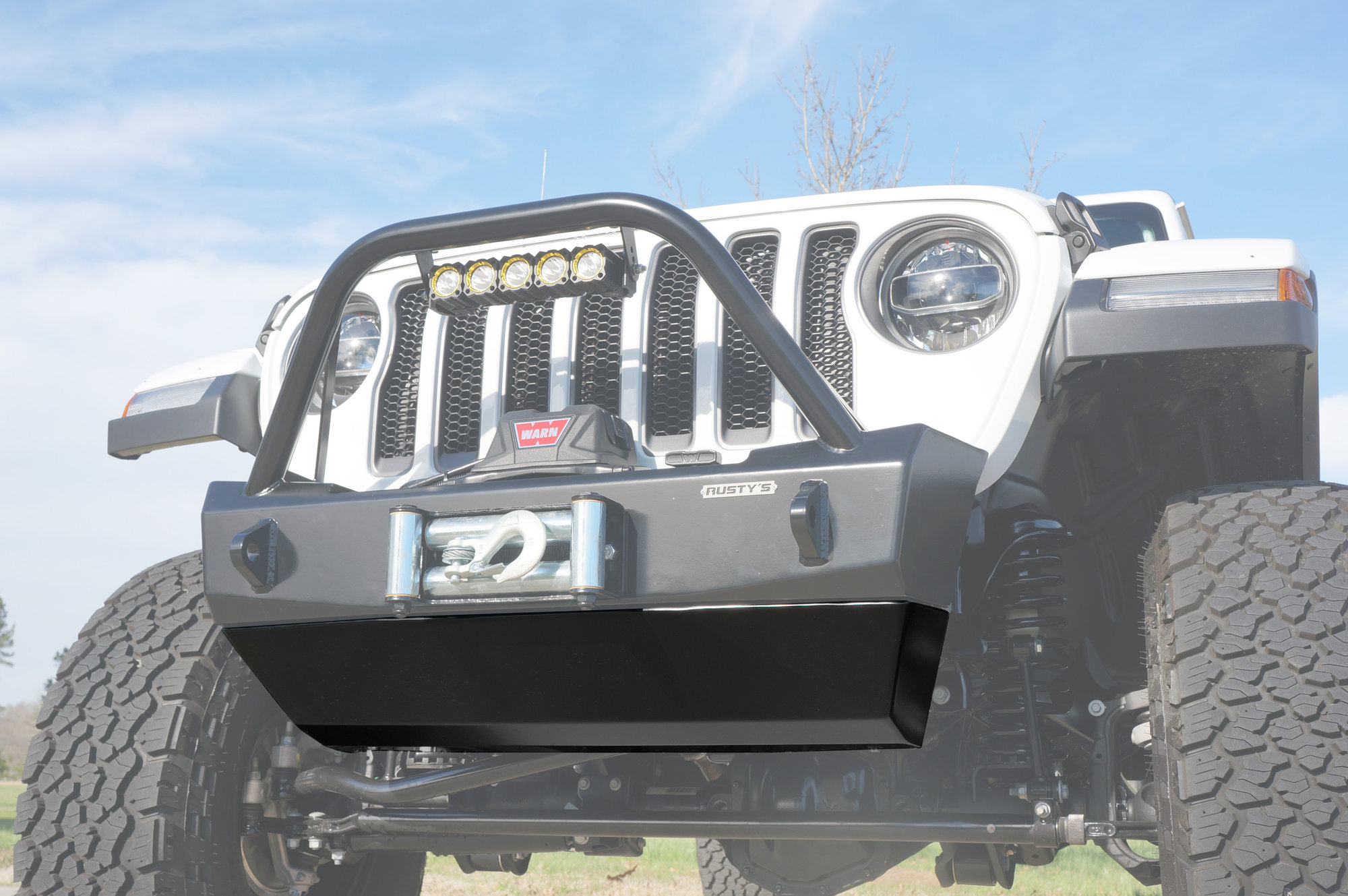 Rusty's Offroad RJB9980JL Front Bumper Lower Skid Plate for 1820