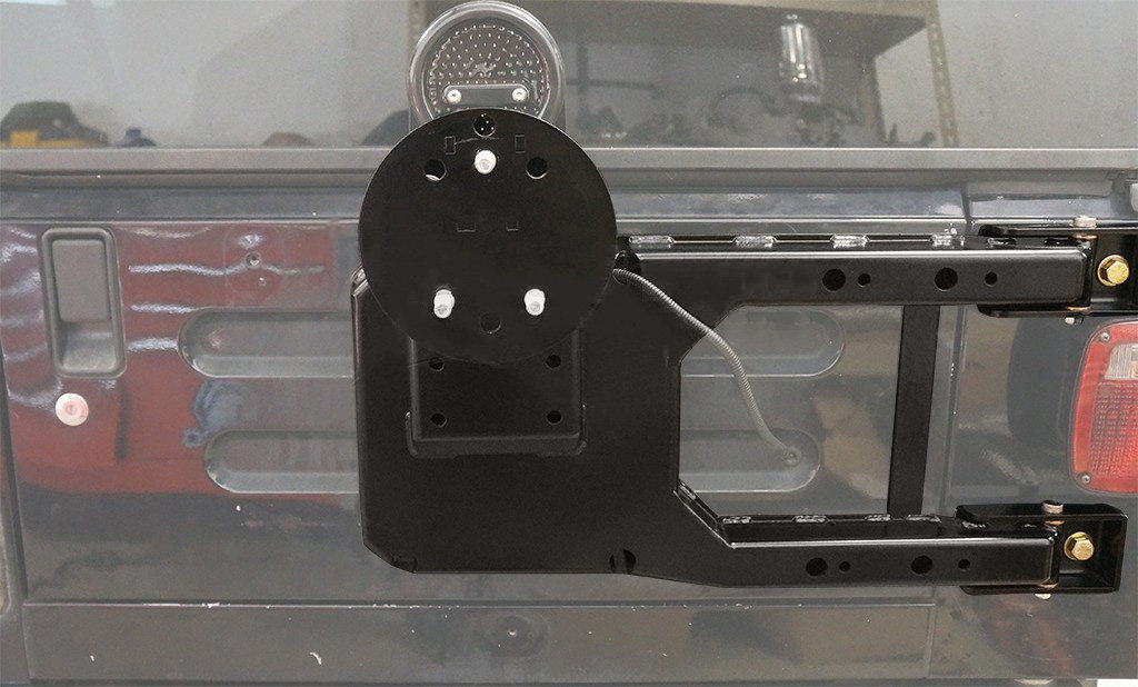 Rusty's Offroad JBTJ5055 Hinge Spare Tire Carrier for 9706 Jeep