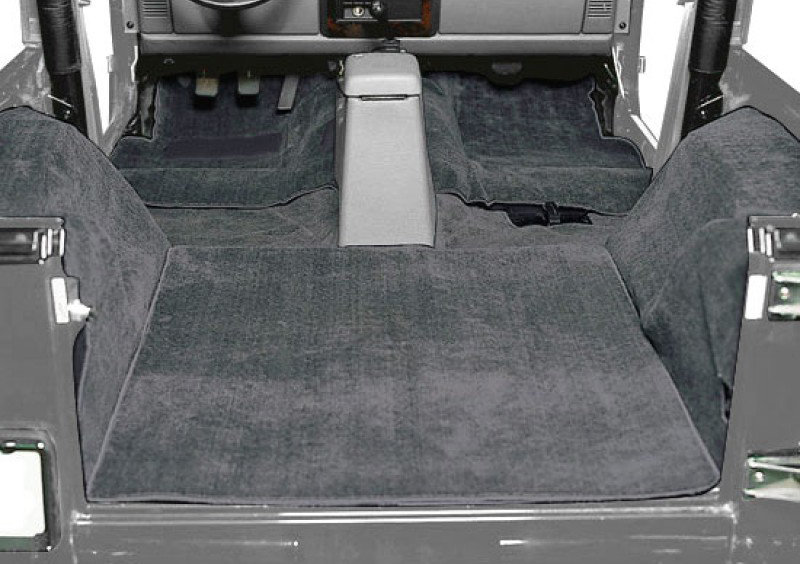 Seatz Manufacturing Indoor/Outdoor Carpet Set for 76-95 Jeep CJ-7 & Wrangler  YJ | Quadratec