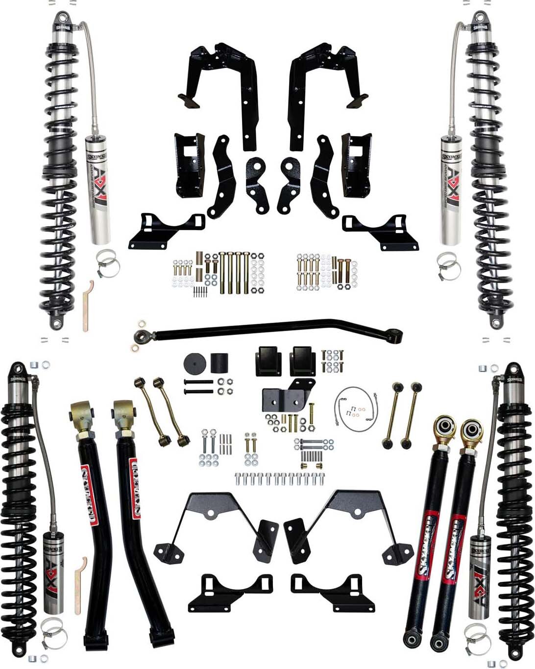 Skyjacker 3.5-6 in. ADX 2.0 Adventure Series Coilover Suspension