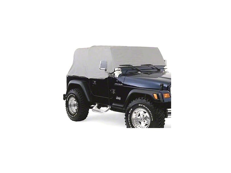 Smittybilt Cab Cover Without Door Flaps For 92 06 Jeep Wrangler Yj Tj