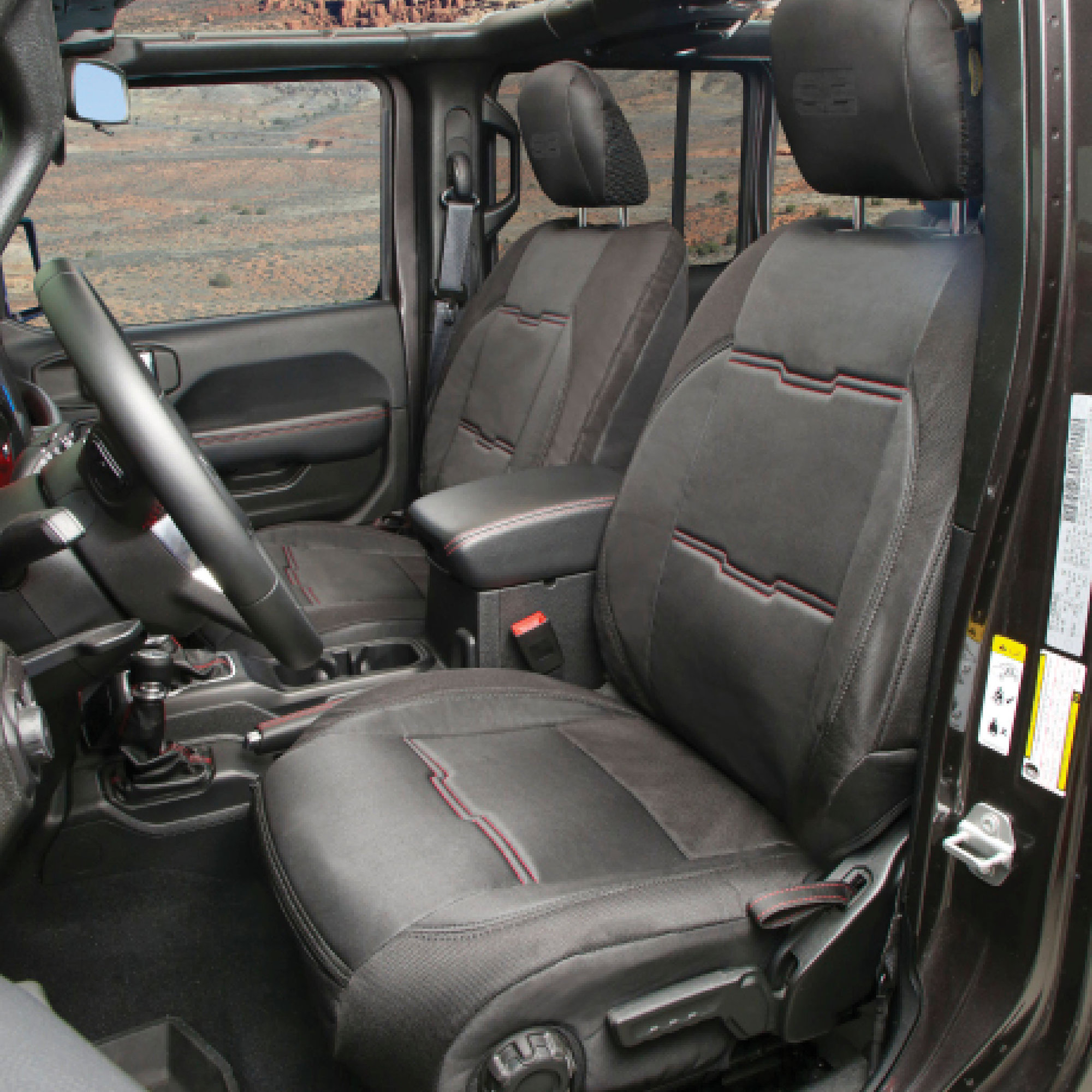 Smittybilt Smittybilt Gen2 Neoprene Seat Cover Set Front & Rear for 18-23 Jeep  Wrangler Unlimited JL 4-Door | Quadratec